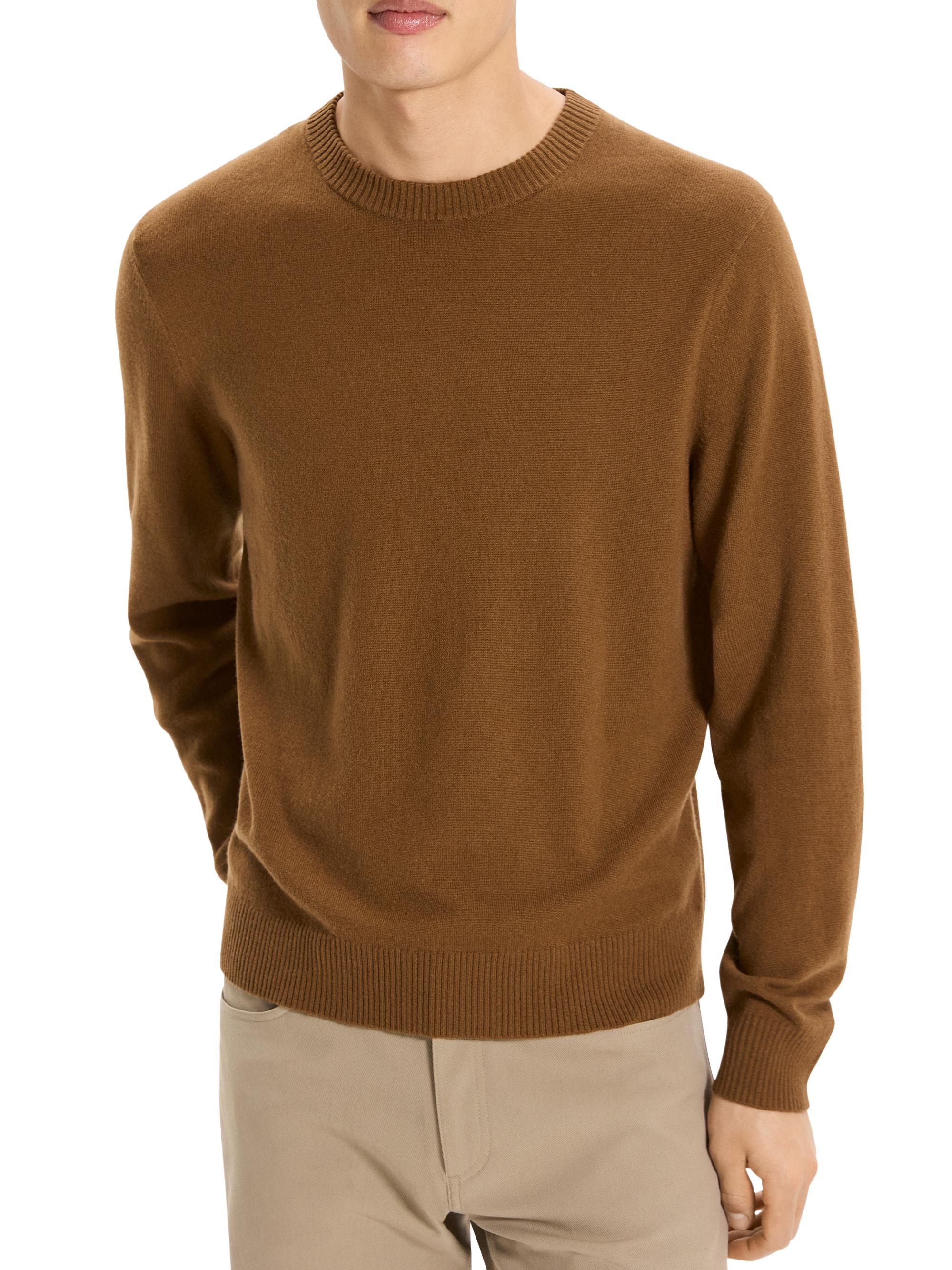 Hilles Crewneck Sweater Cashmere Port - Theory Men