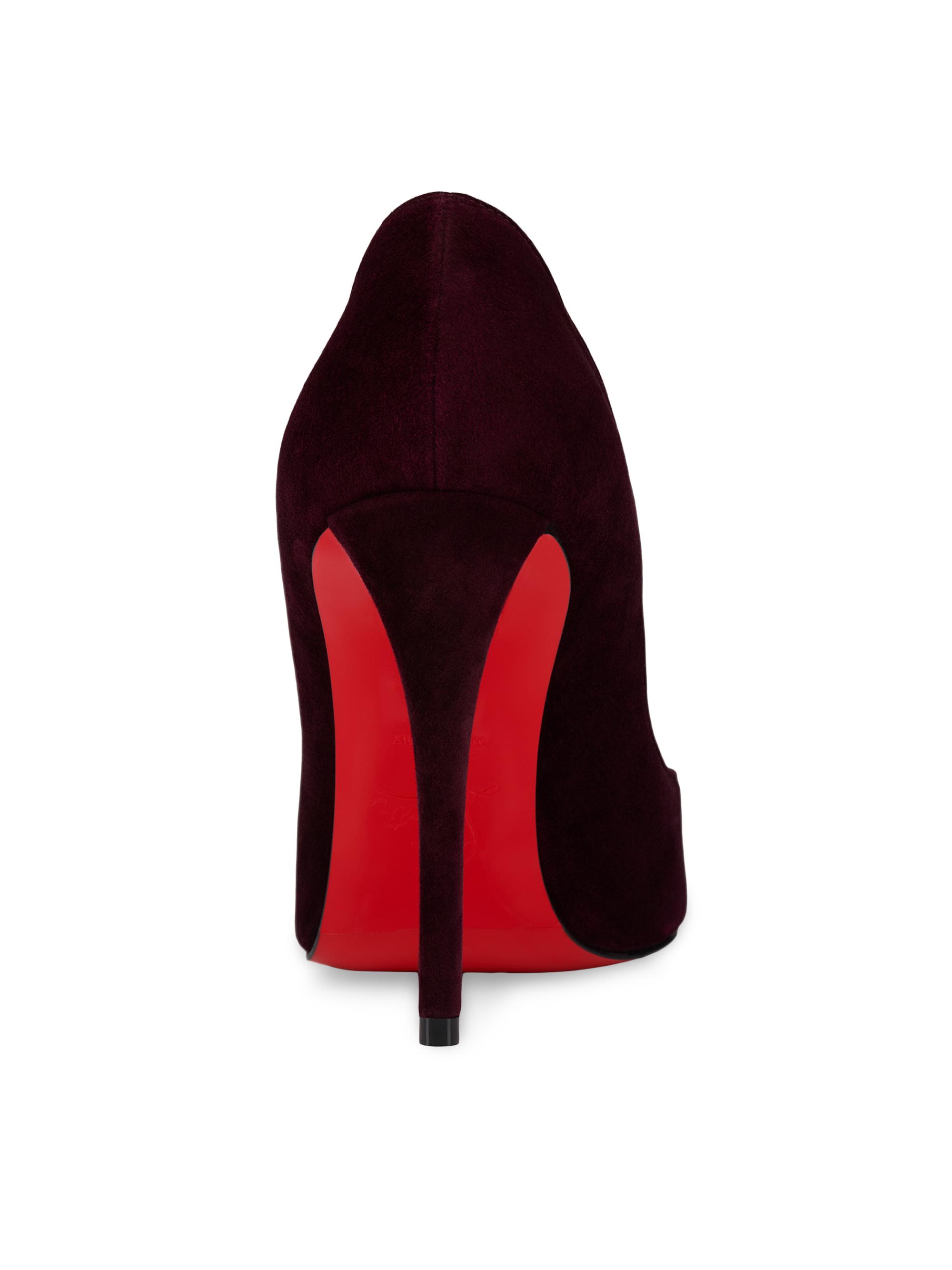 新品 Christian Louboutin MISS Z 100mm パンプス Miss Z - 100 mm Pumps - Patent calf leather - Black - Women