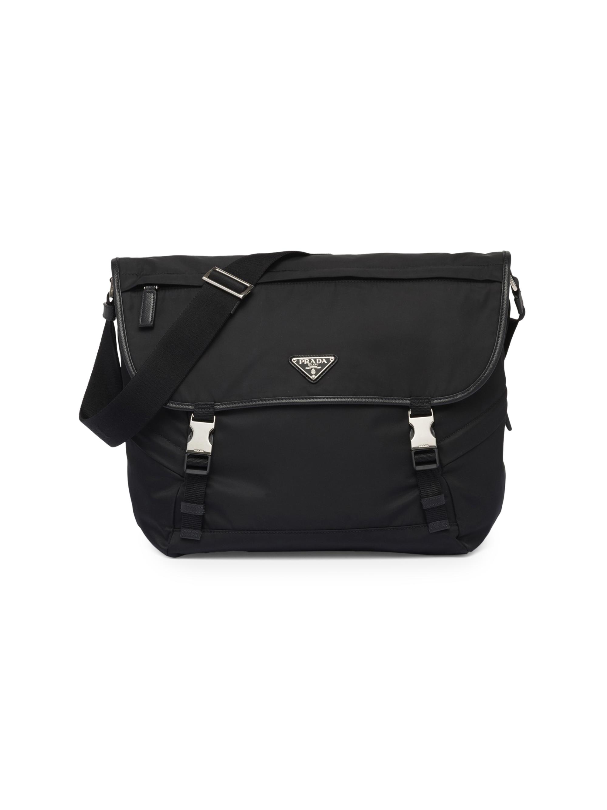 Prada Re-Nylon And Saffiano Shoulder Bag | Saks Fifth Avenue