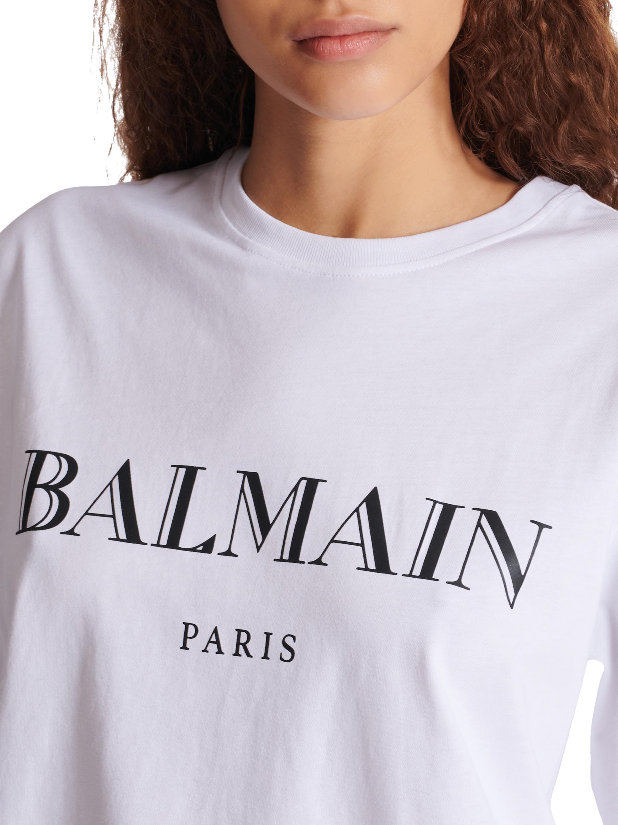 Balmain Bulky Logo Graphic T-Shirt | Saks Fifth Avenue