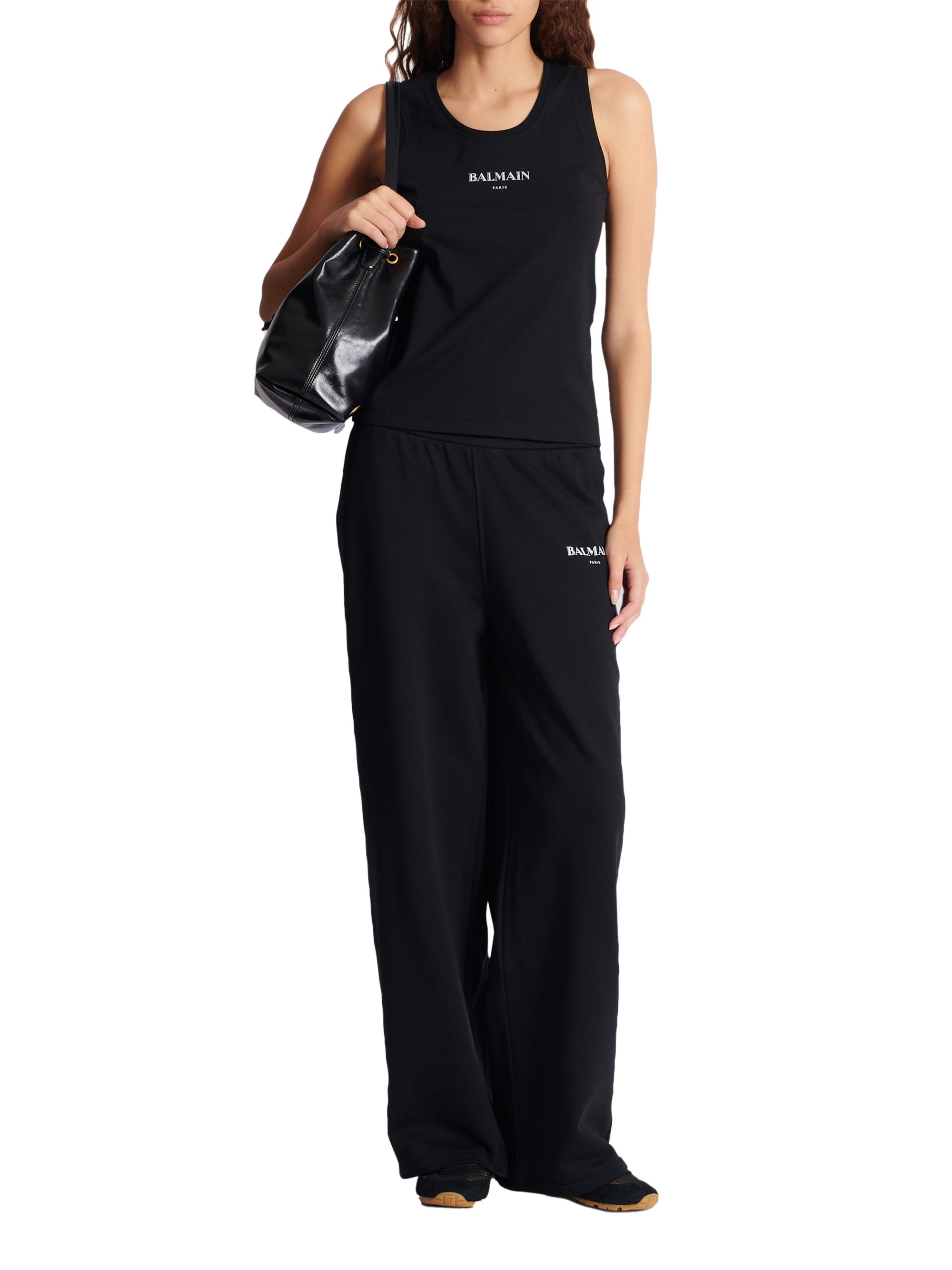 Balmain Logo Graphic Tank Top | Saks Fifth Avenue