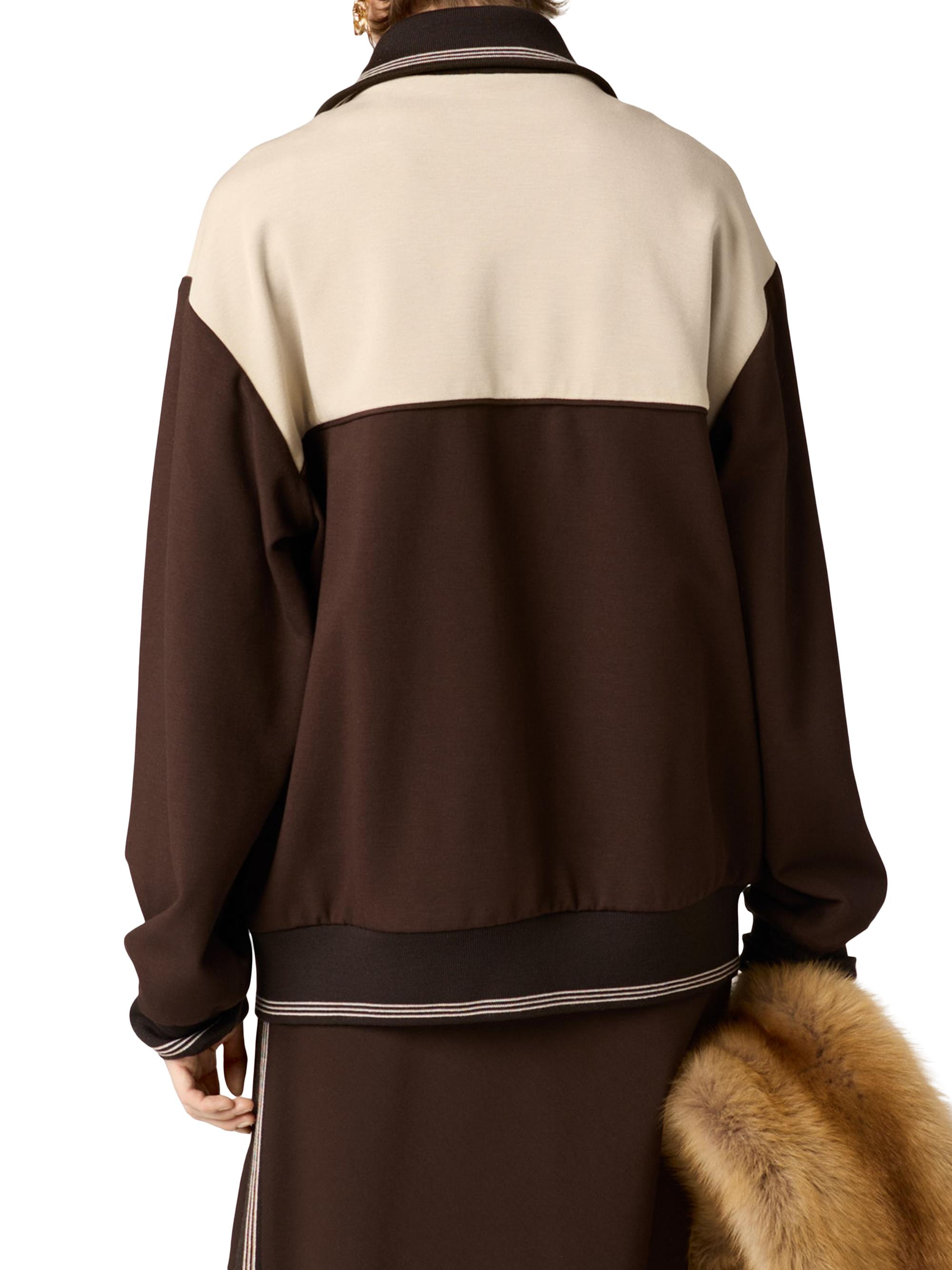 Miu Miu Zipper Sweatshirt | Saks Fifth Avenue