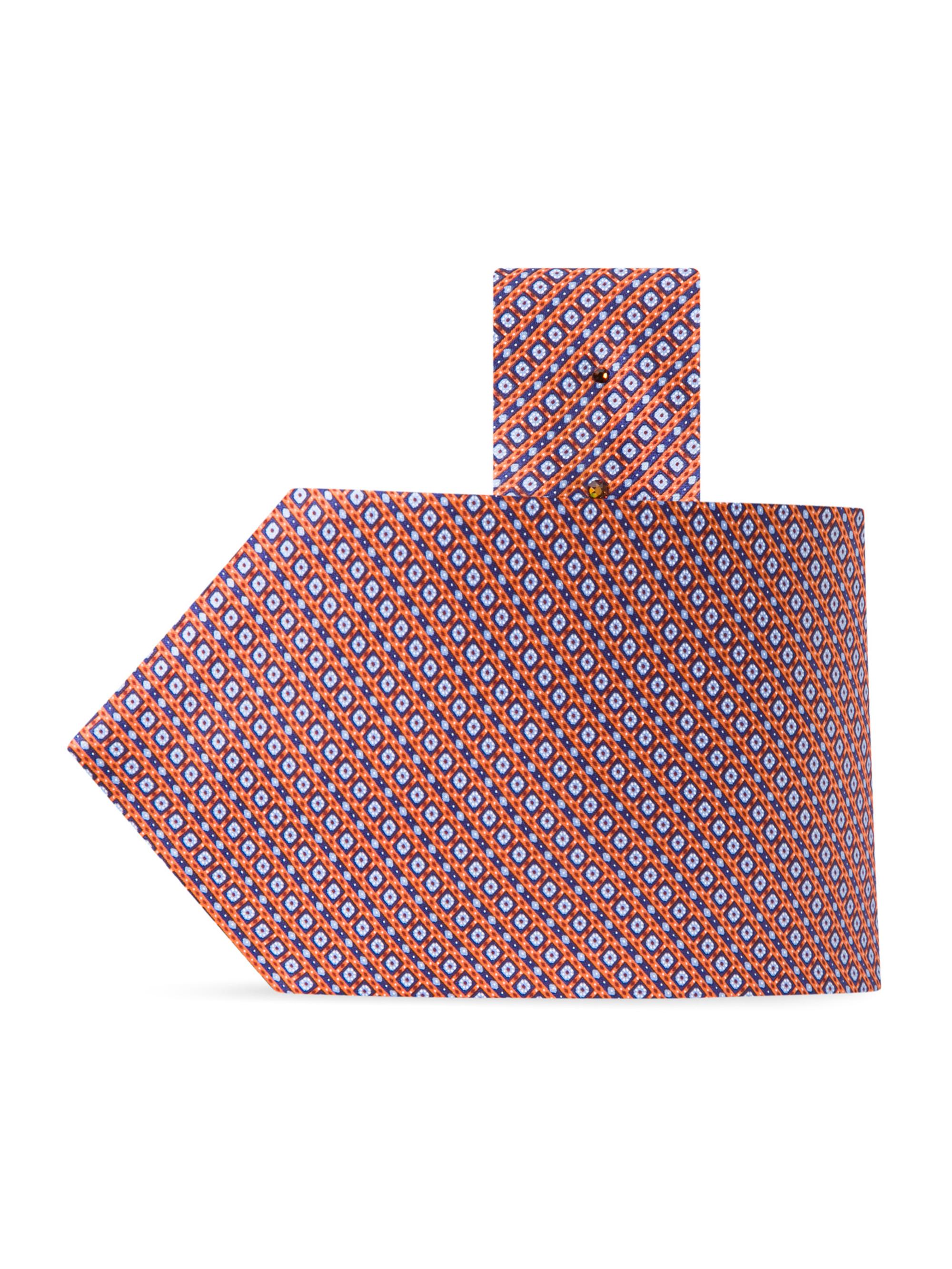 Stefano Ricci Men's Luxury Silk Tie - Orange