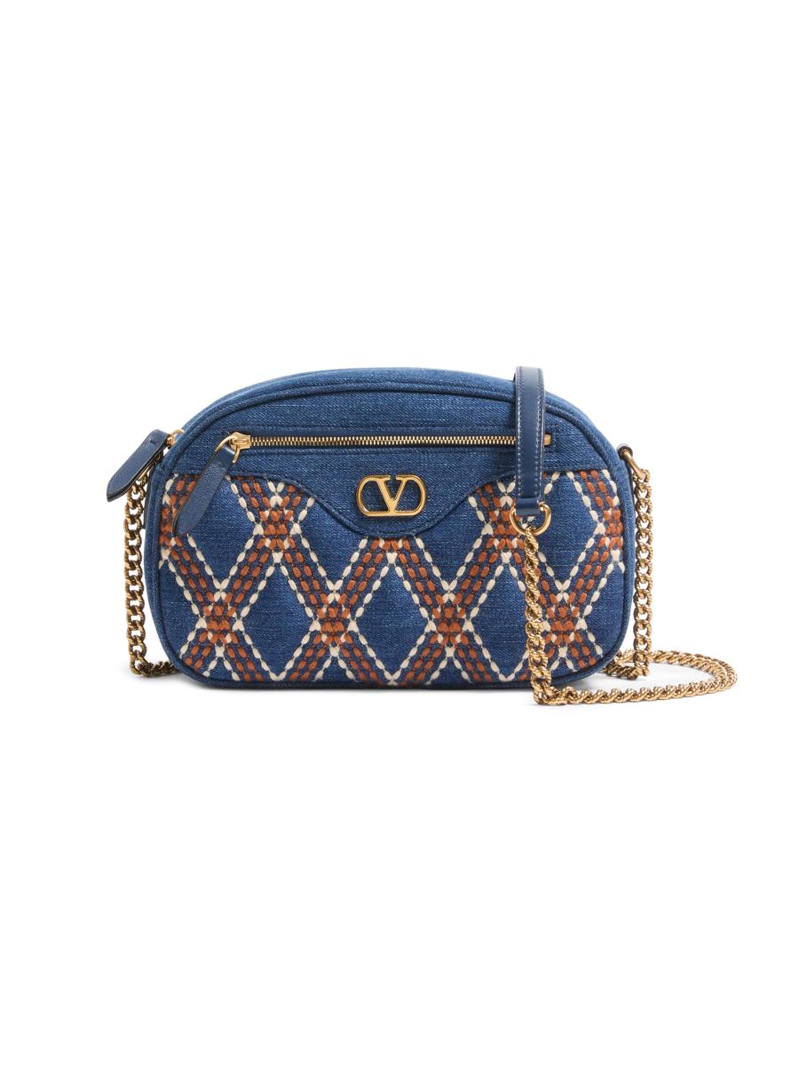 Valentino Garavani Quiltie 67 Nappa Leather Shoulder Bag