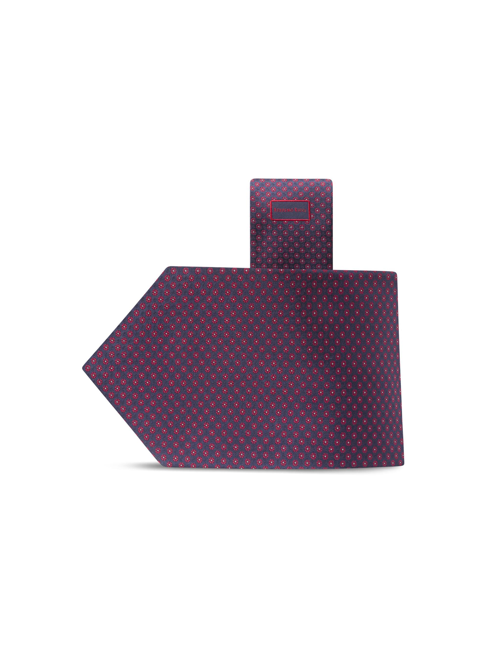 Stefano Ricci Men's Luxury Tie - Dark Red And Black