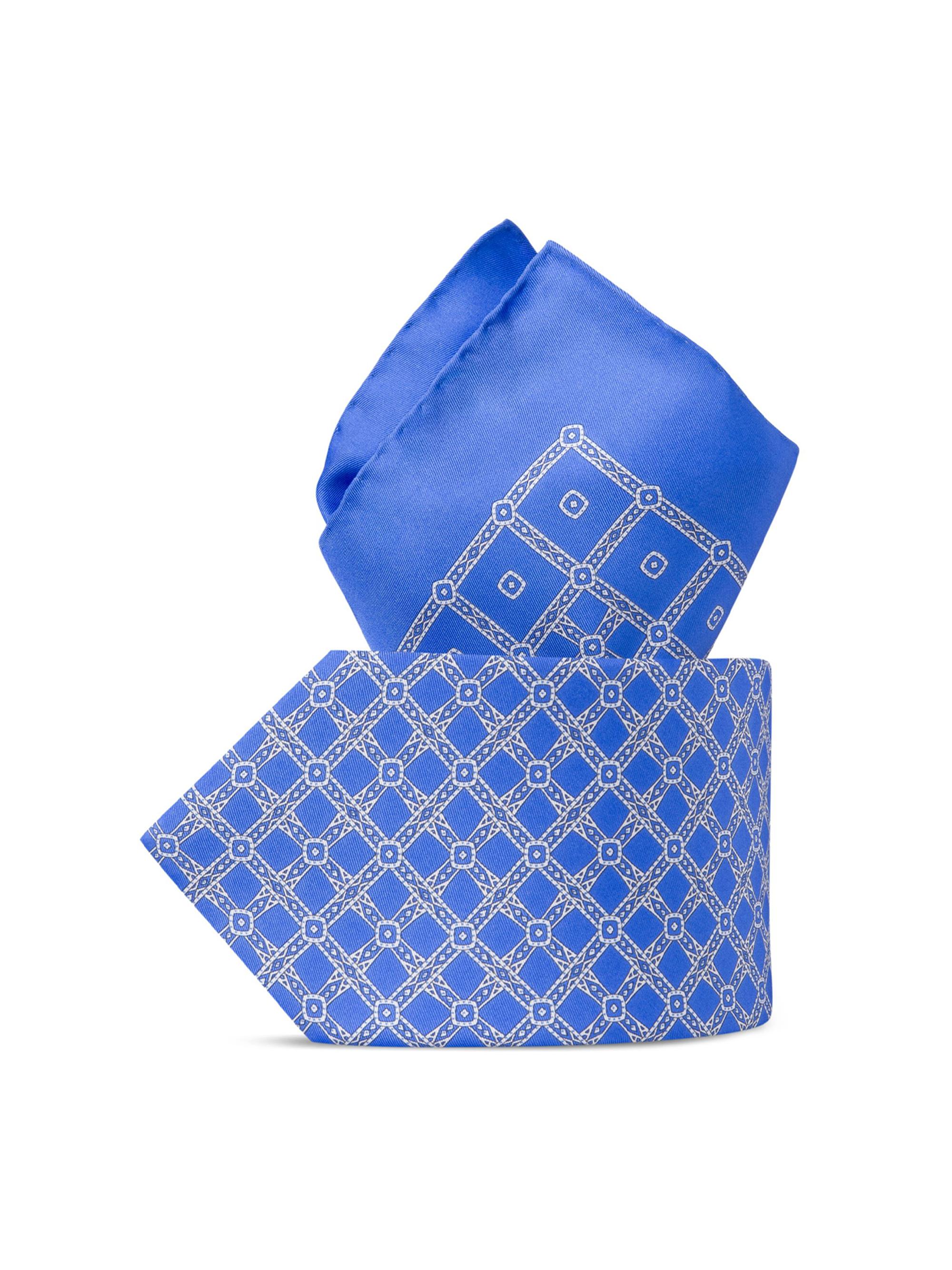 Stefano Ricci Men's Luxury Silk Tie Set - Sky Blue