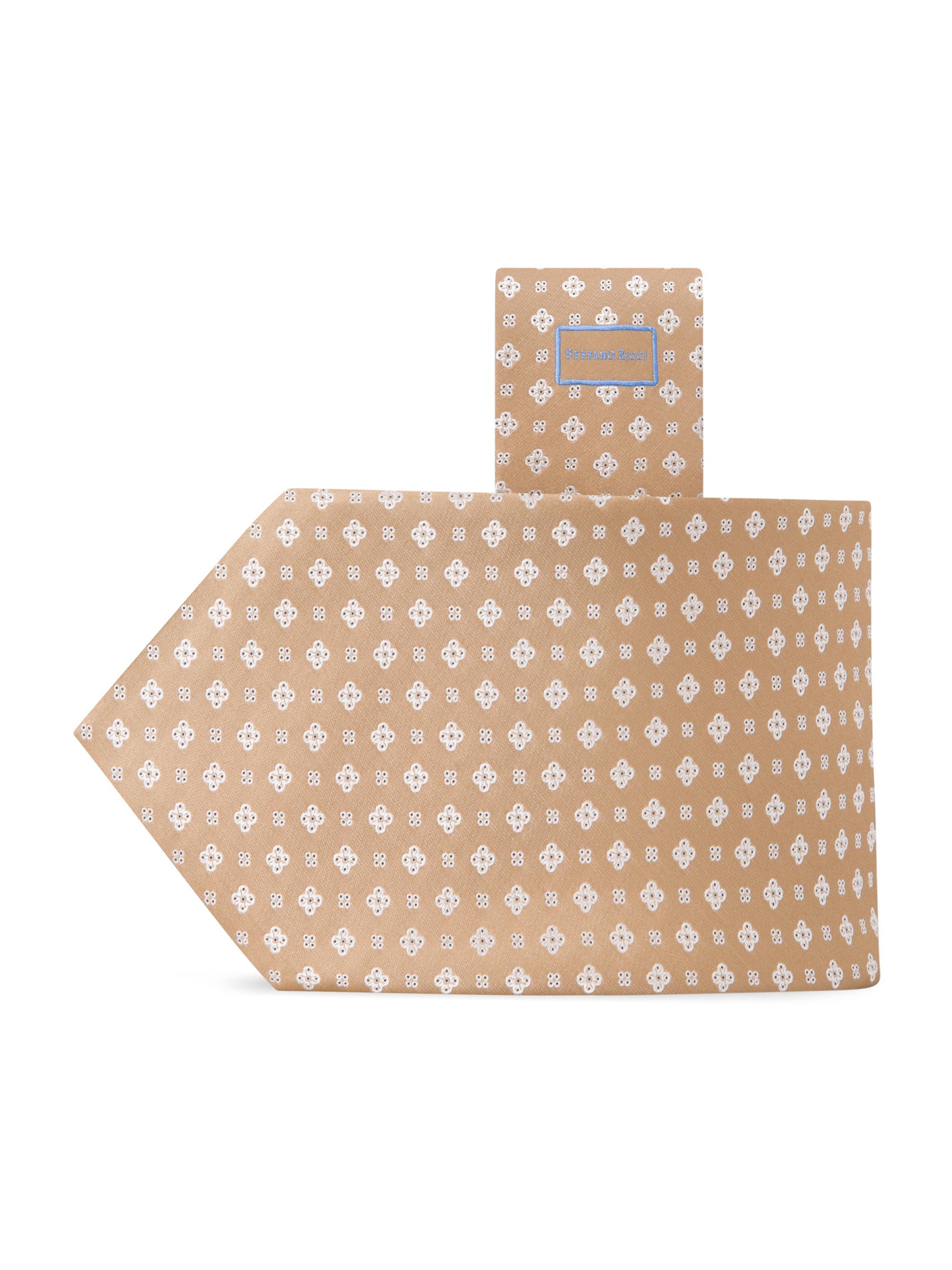 Stefano Ricci Men's Luxury Tie Beige