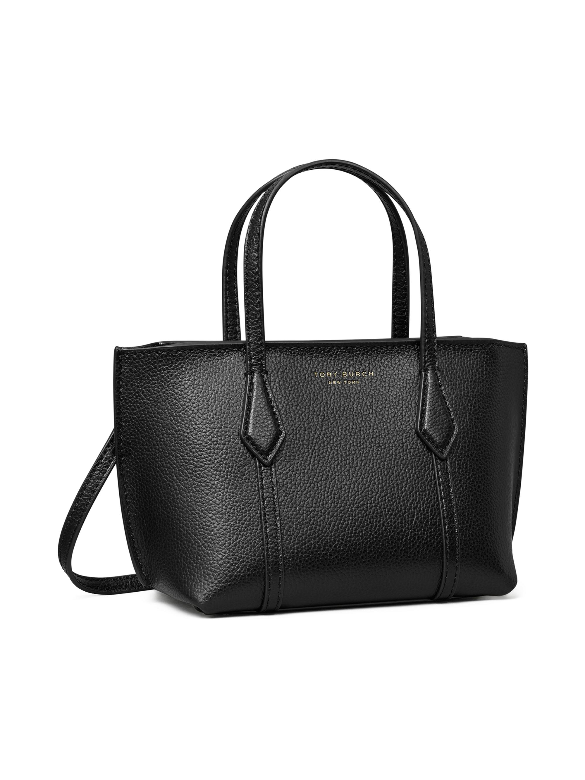 Tory Burch Mini Perry Leather Tote Bag | Saks Fifth Avenue