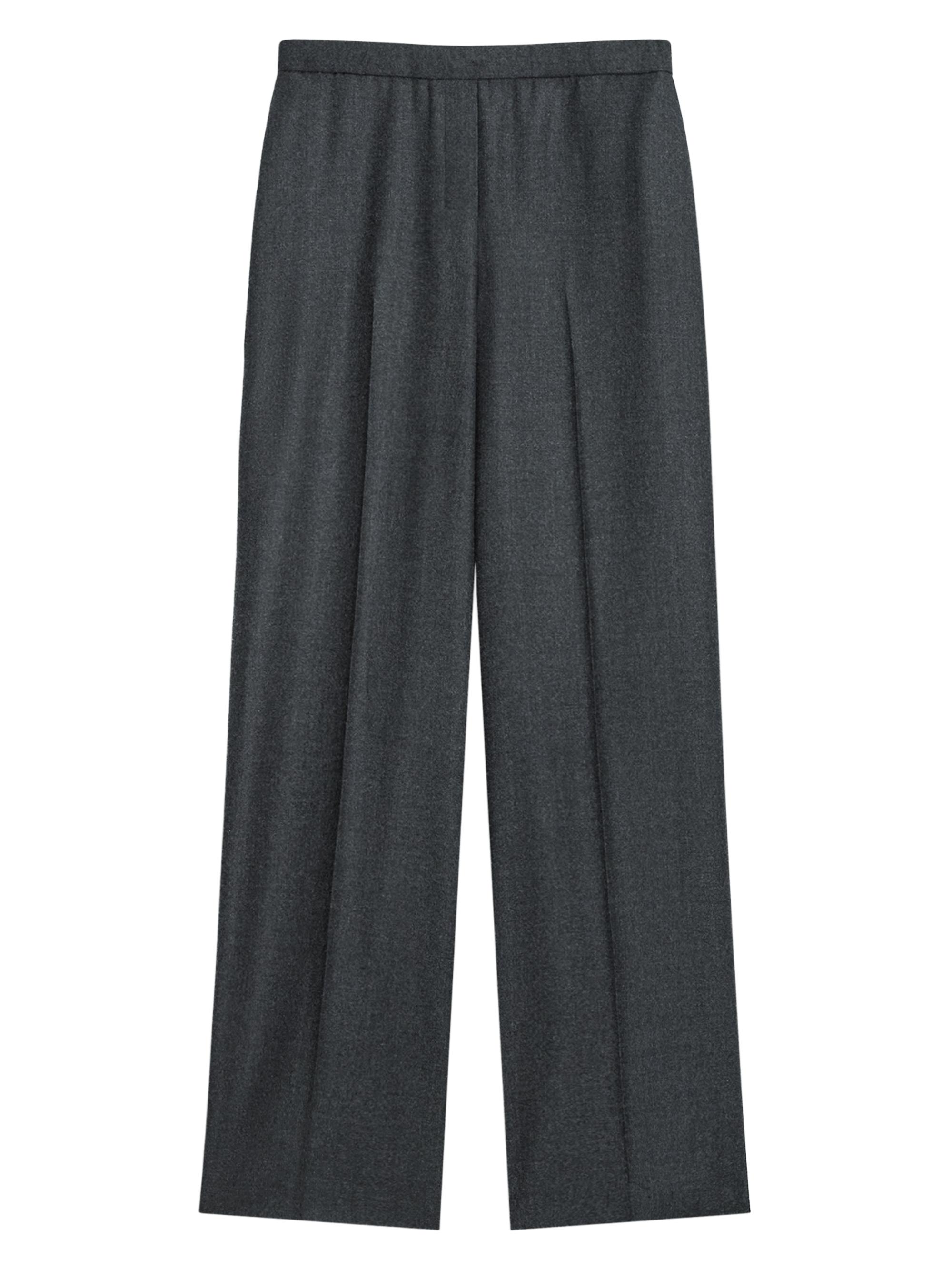 Theory Virgin Wool Wide-Leg Pants | Saks Fifth Avenue