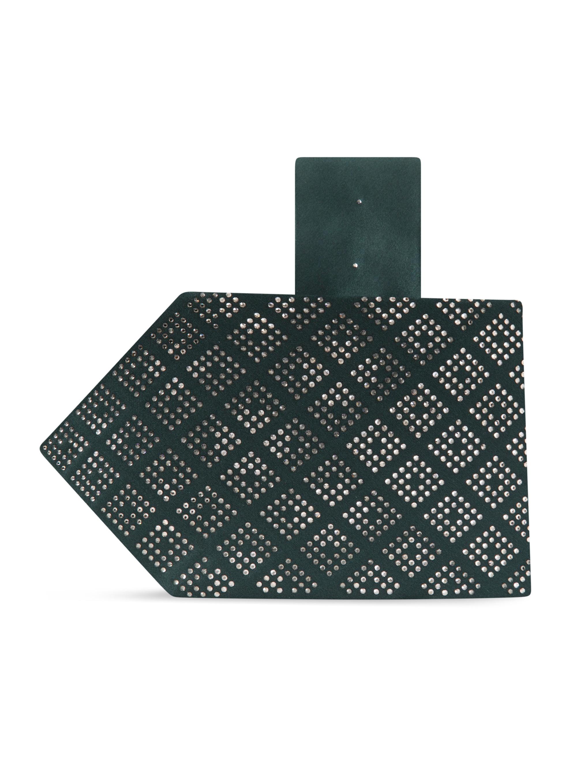 Stefano Ricci Men's Luxury Silk Tie - Dark Green | Thumbnail 4