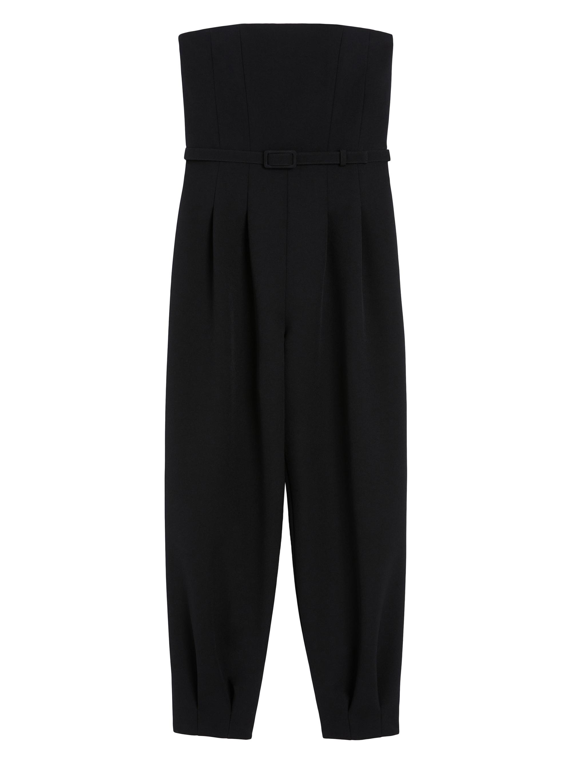 Max Mara Women's Bonded Sable Jumpsuit - Black