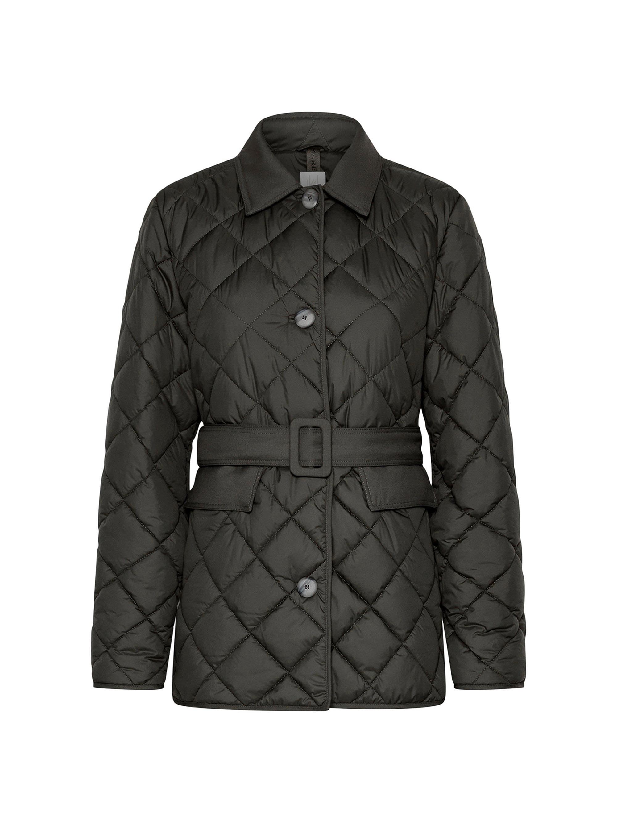 Marella Women's Padded and Quilted Jacket - Olive