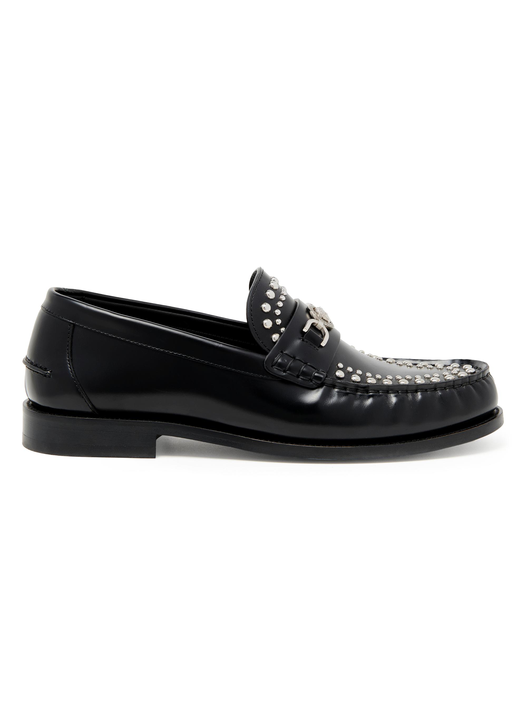 Versace Medusa Leather Loafers | Saks Fifth Avenue