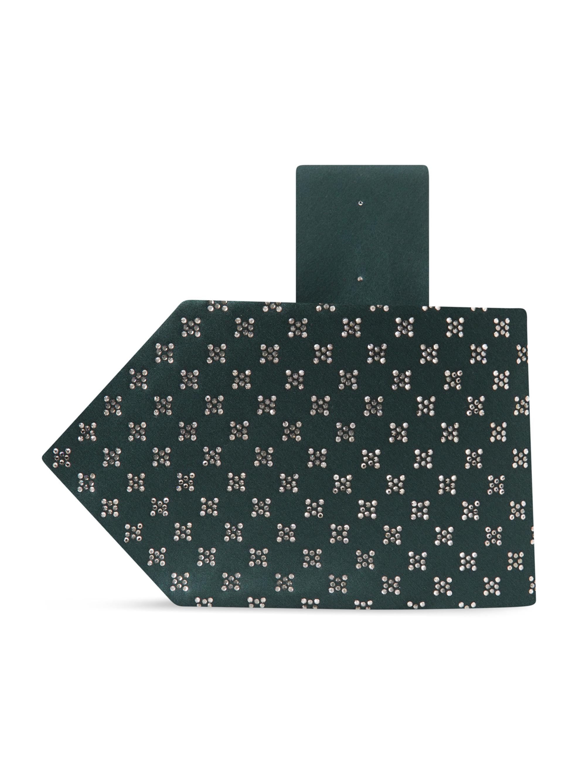 Stefano Ricci Men's Luxury Silk Tie - Dark Green | Thumbnail 4