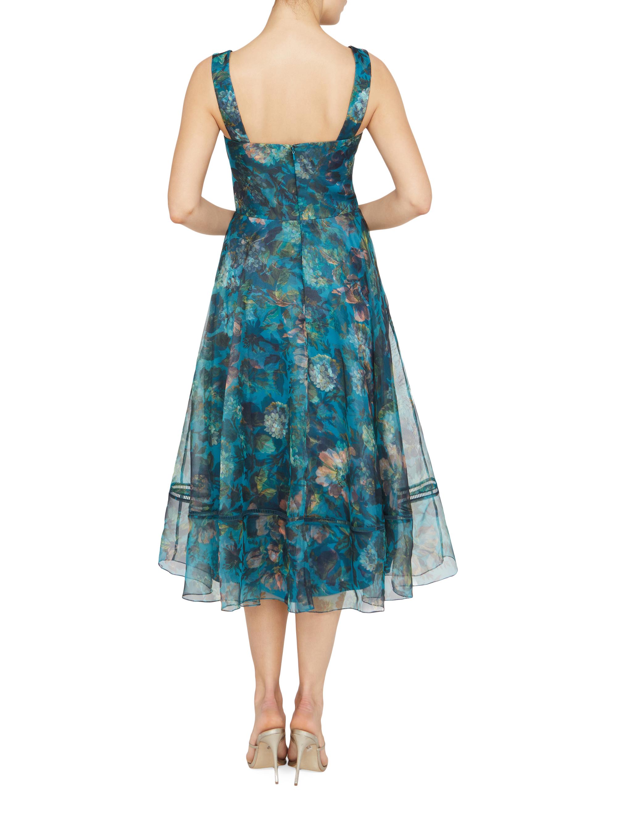 anissa midi dress Anissa-Backless Sequin Midi Dress in Green Sequin  ILA Official