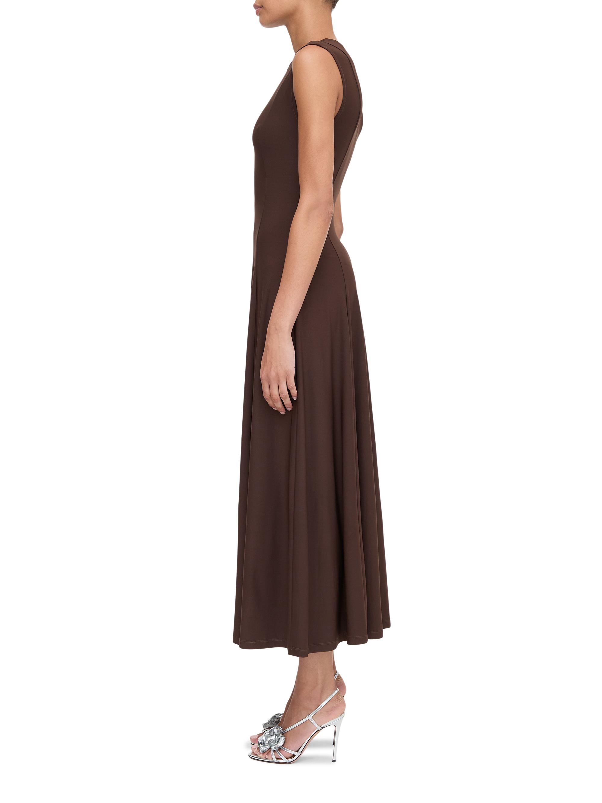 Hill House Home Women's The Mila Dress - Brown - Size M - Chocolate