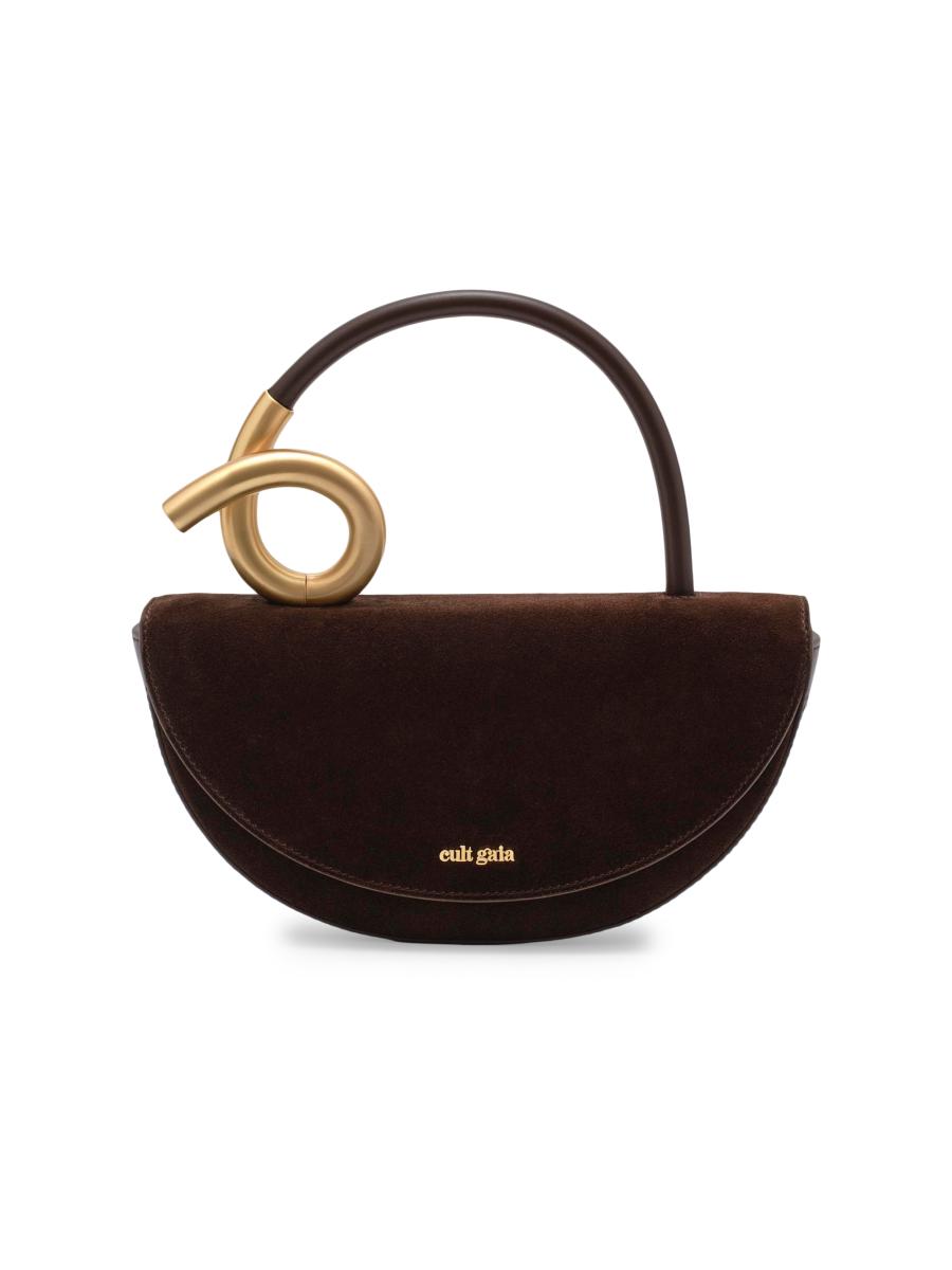 gjgj品 Cult Gaia Azariah Suede Top Handle Bag | Saks Fifth Avenue
