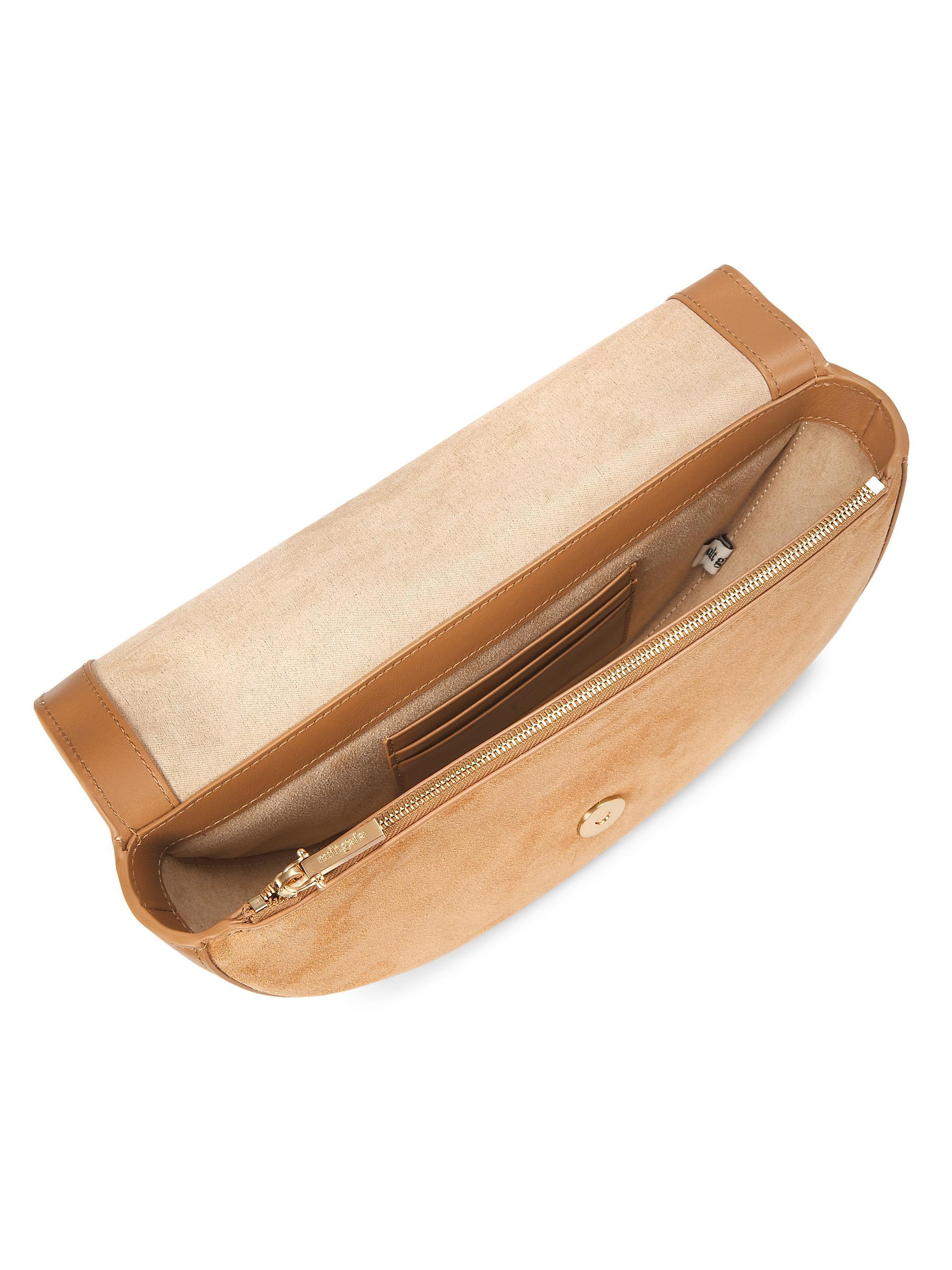 Cult Gaia Azariah Suede Top Handle Bag | Saks Fifth Avenue