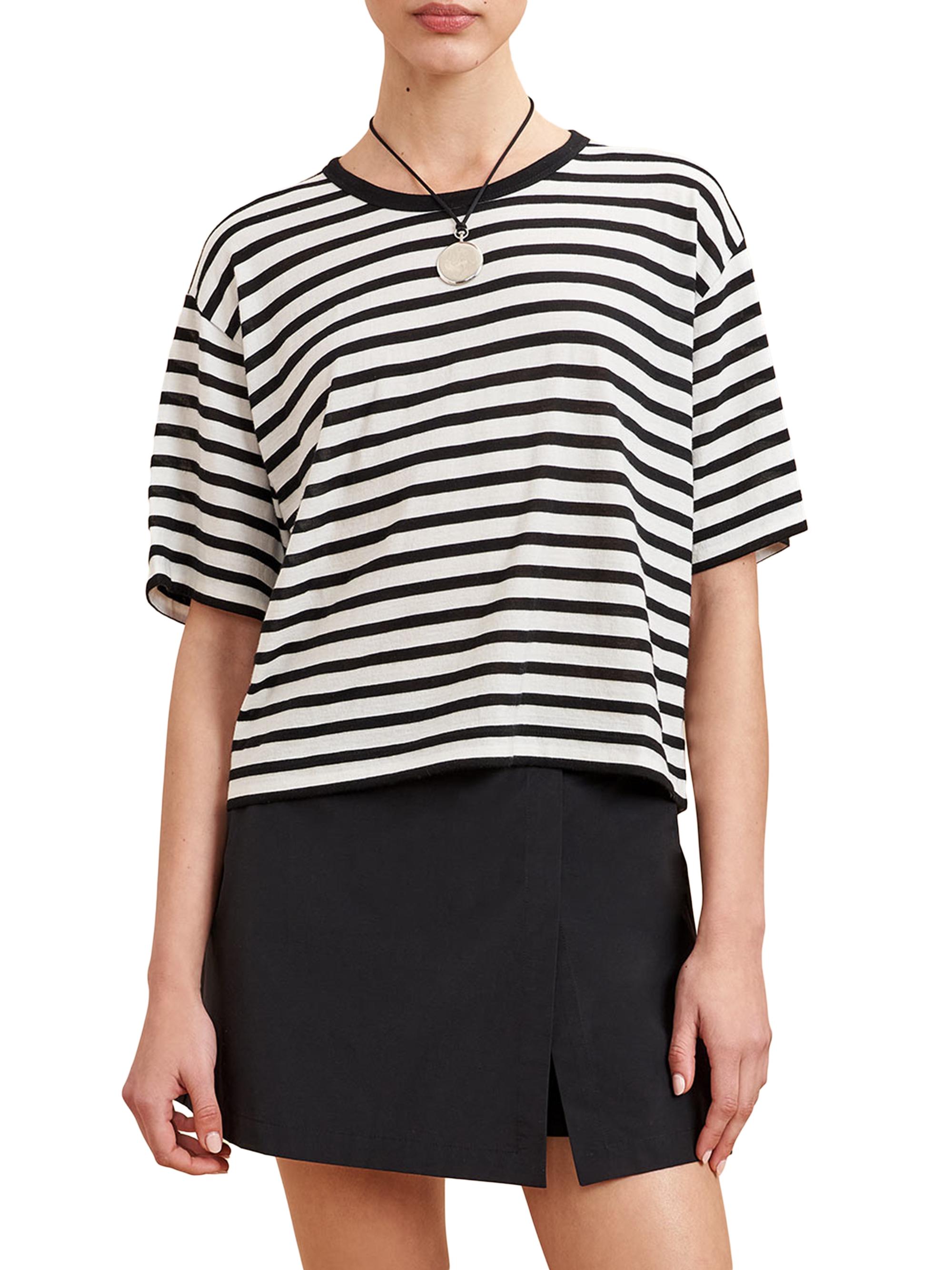 La Ligne Women's Sammy Tee -  Black