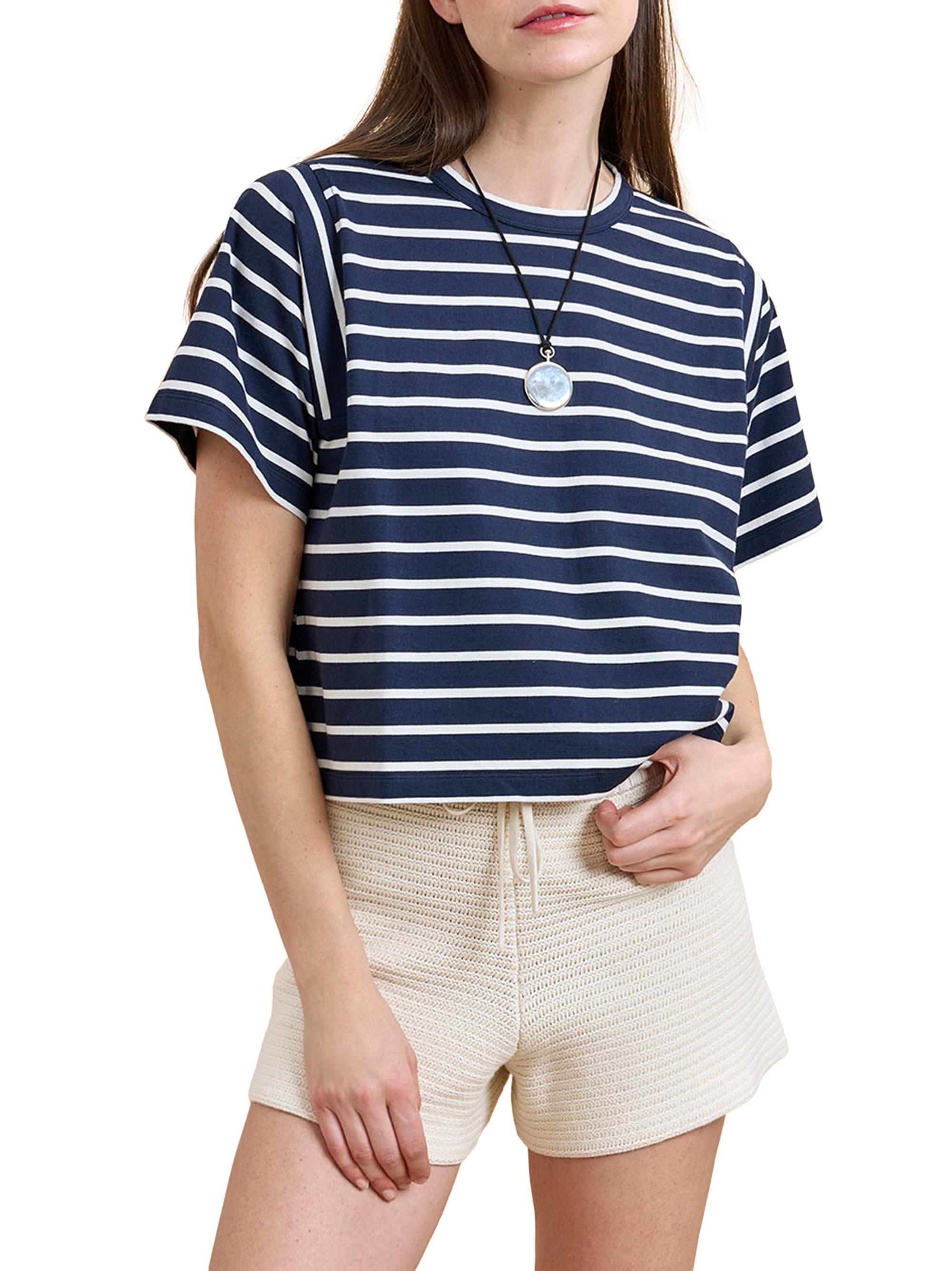 La Ligne Women's Lauren Tee - Navy