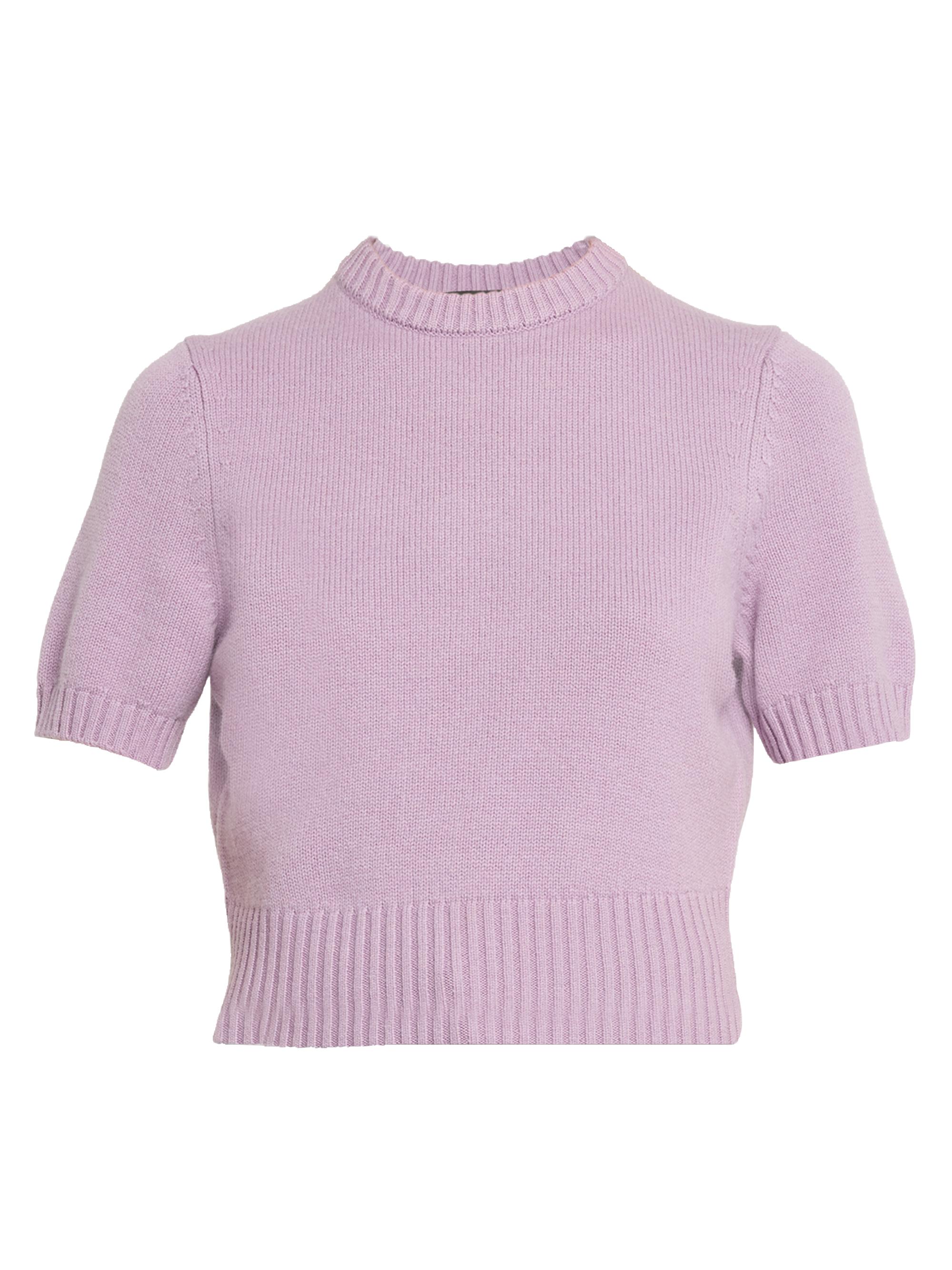 Toccin Women's Elsie Short-Sleeve Sweater - Pink