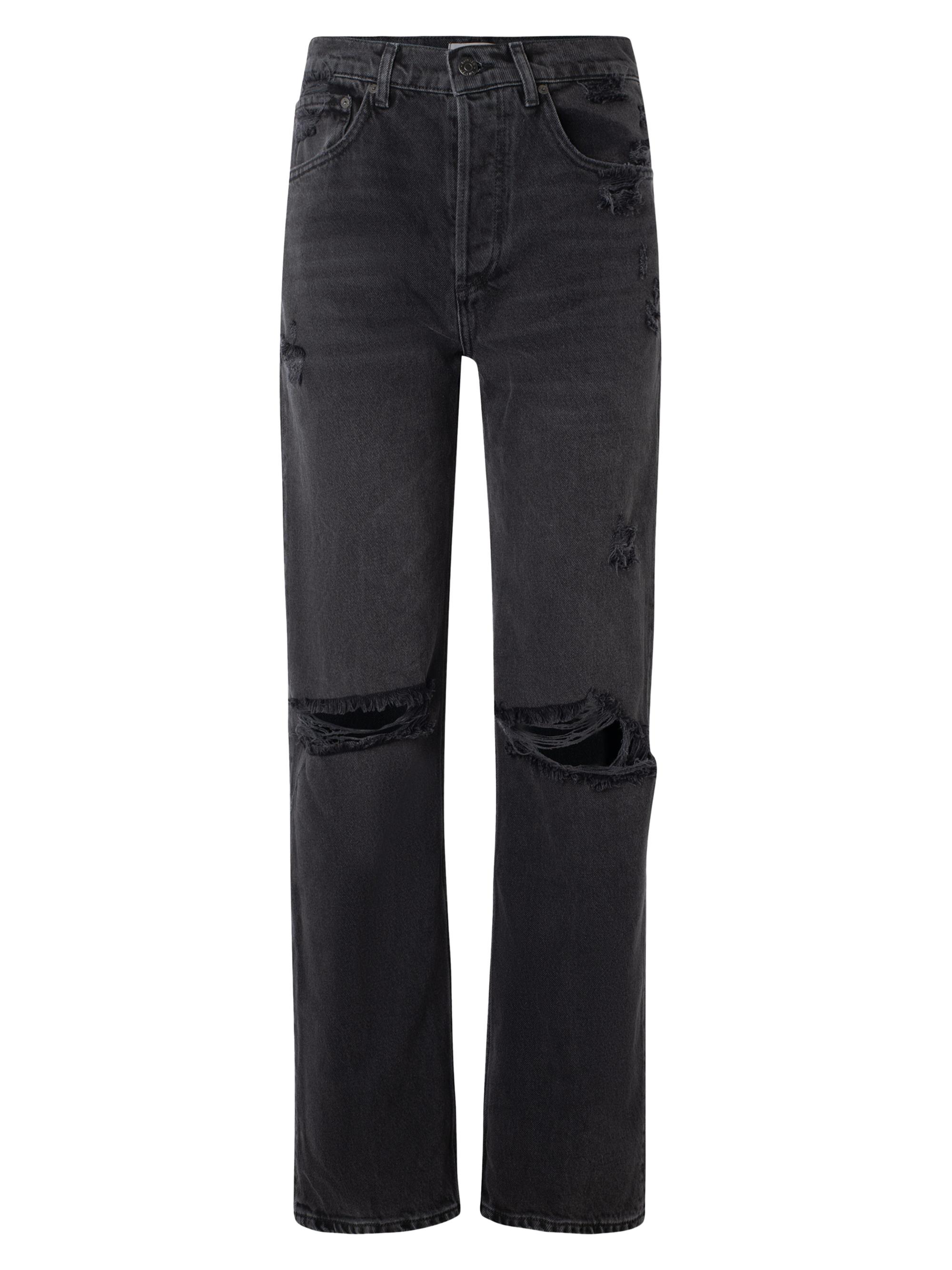Boyish Women's The Ziggy High Straight Leg Jeans - Fatal Attraction - Women's Clothing