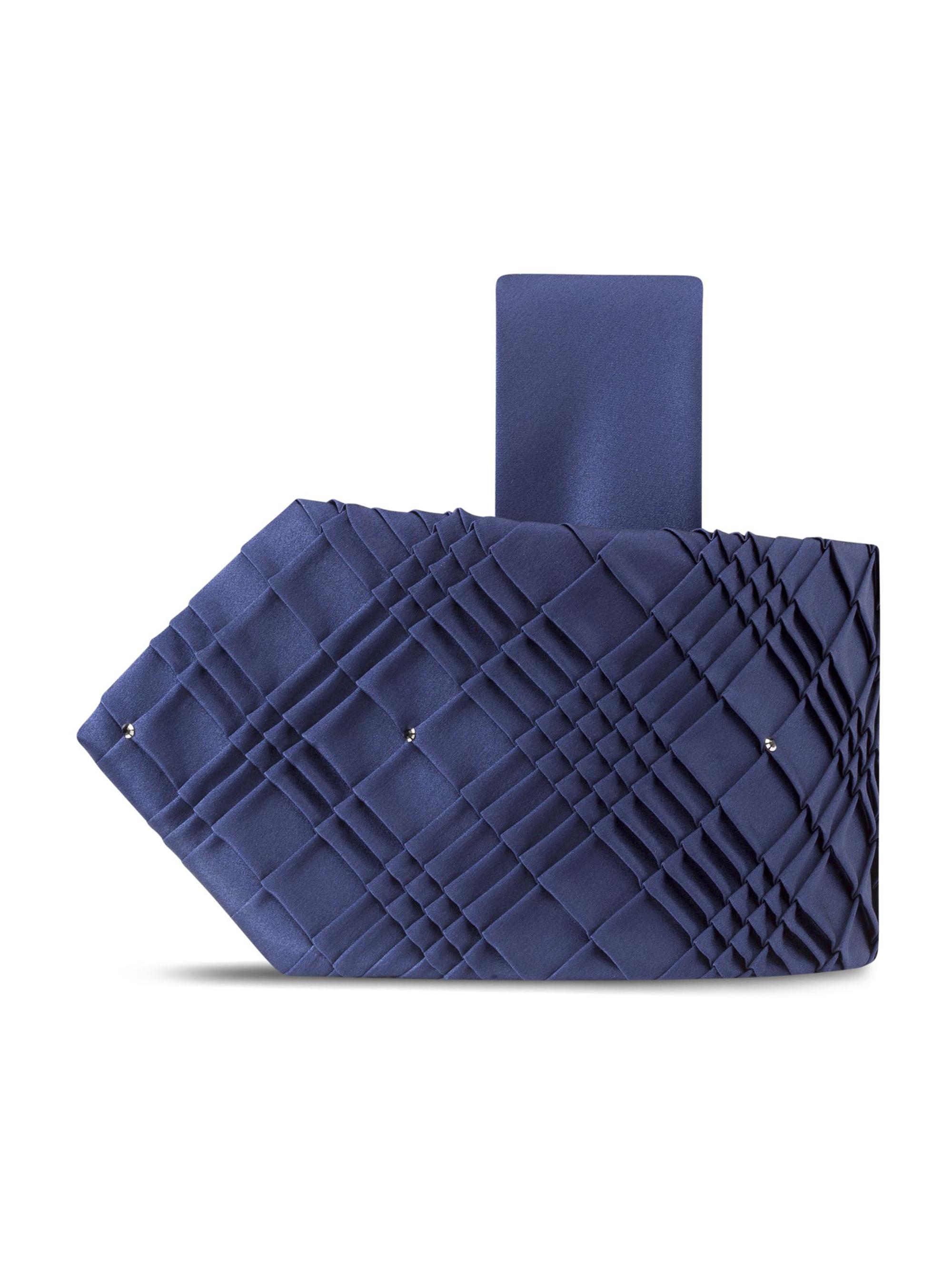 Stefano Ricci Men's Pleated Tie - Dark Blue