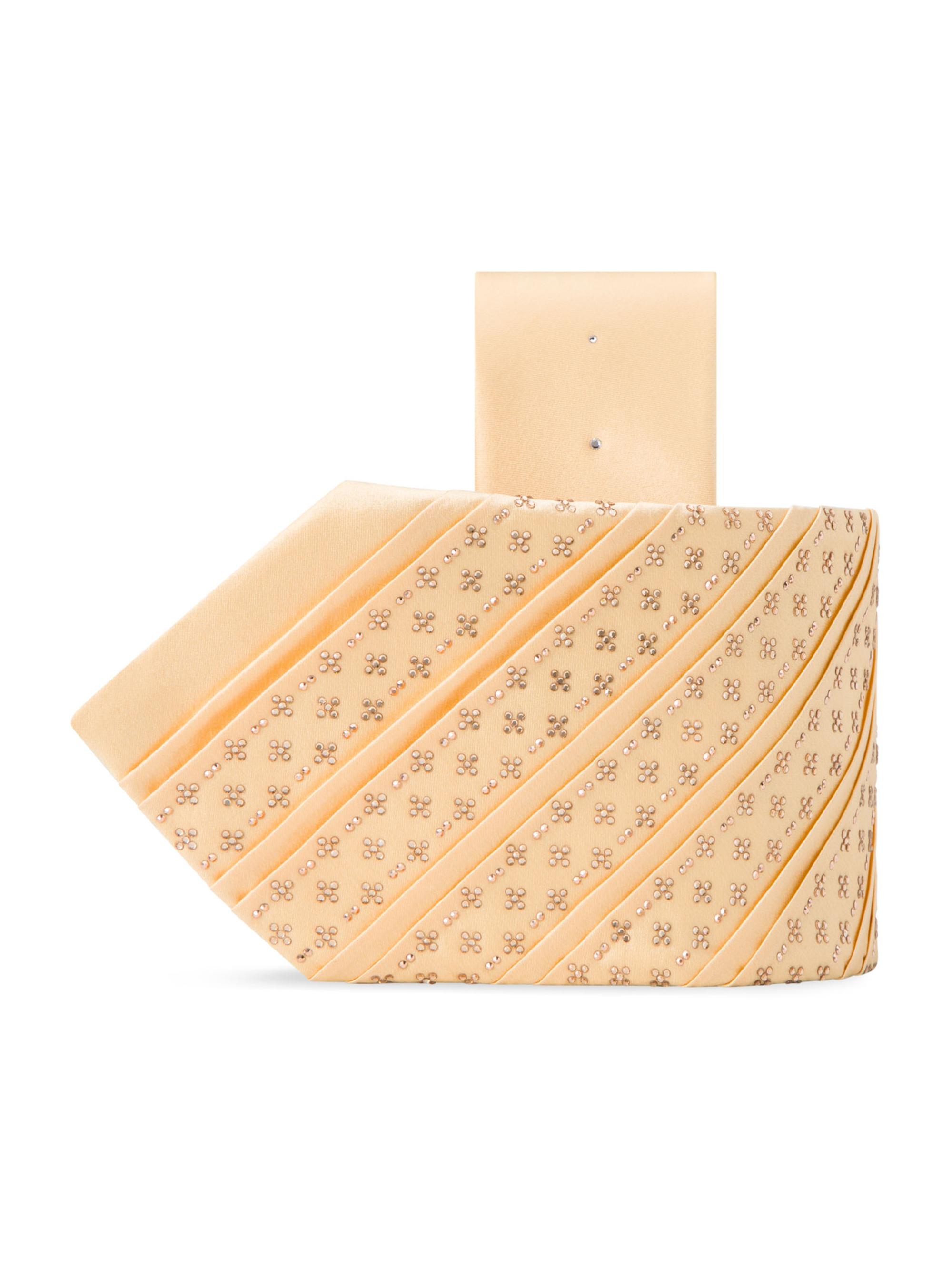 Stefano Ricci Men's Pleated Tie - Light Brown