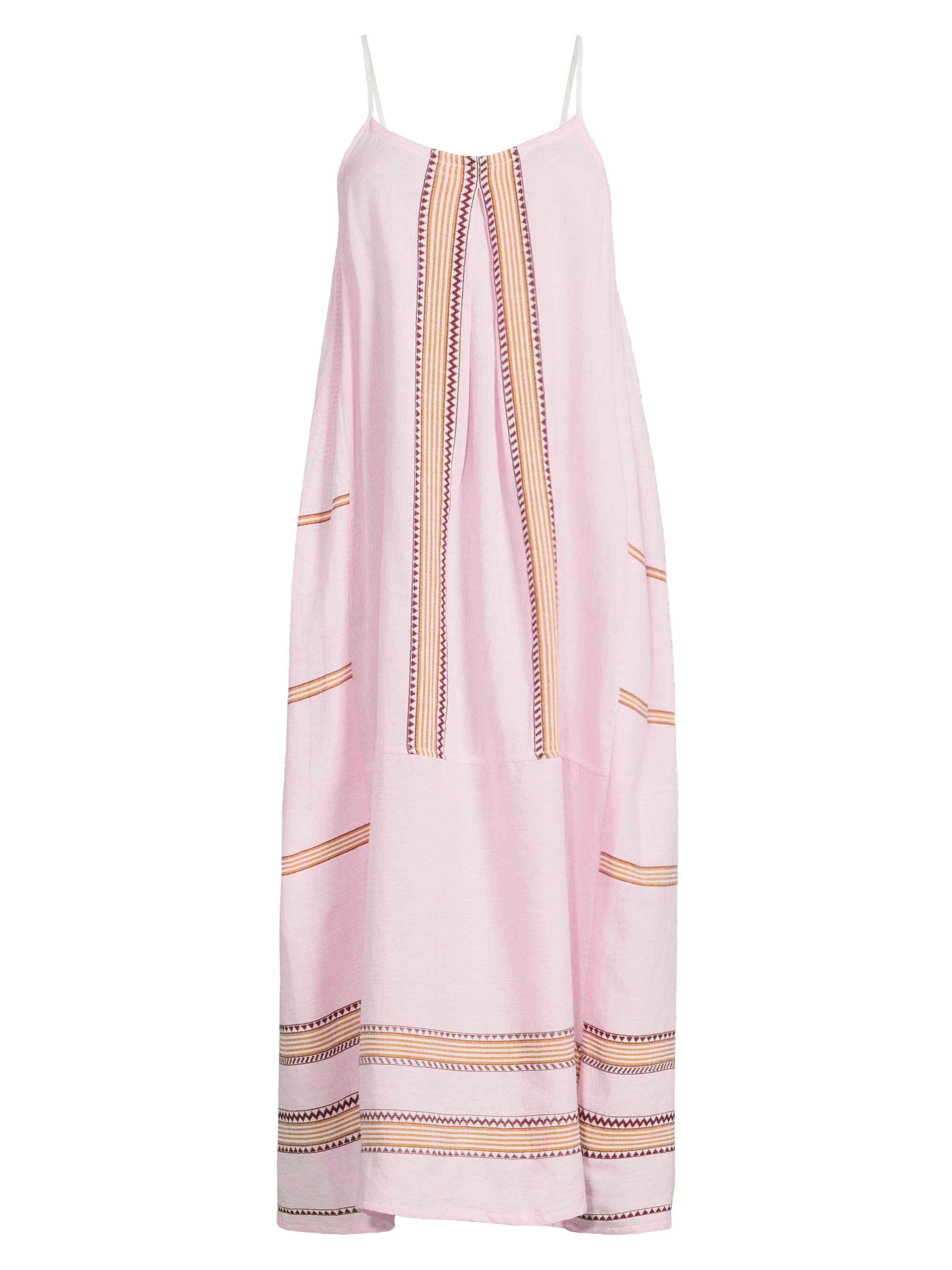 lemlem Women's Nia Cotton-Blend Maxi Slipdress - Munit Pink