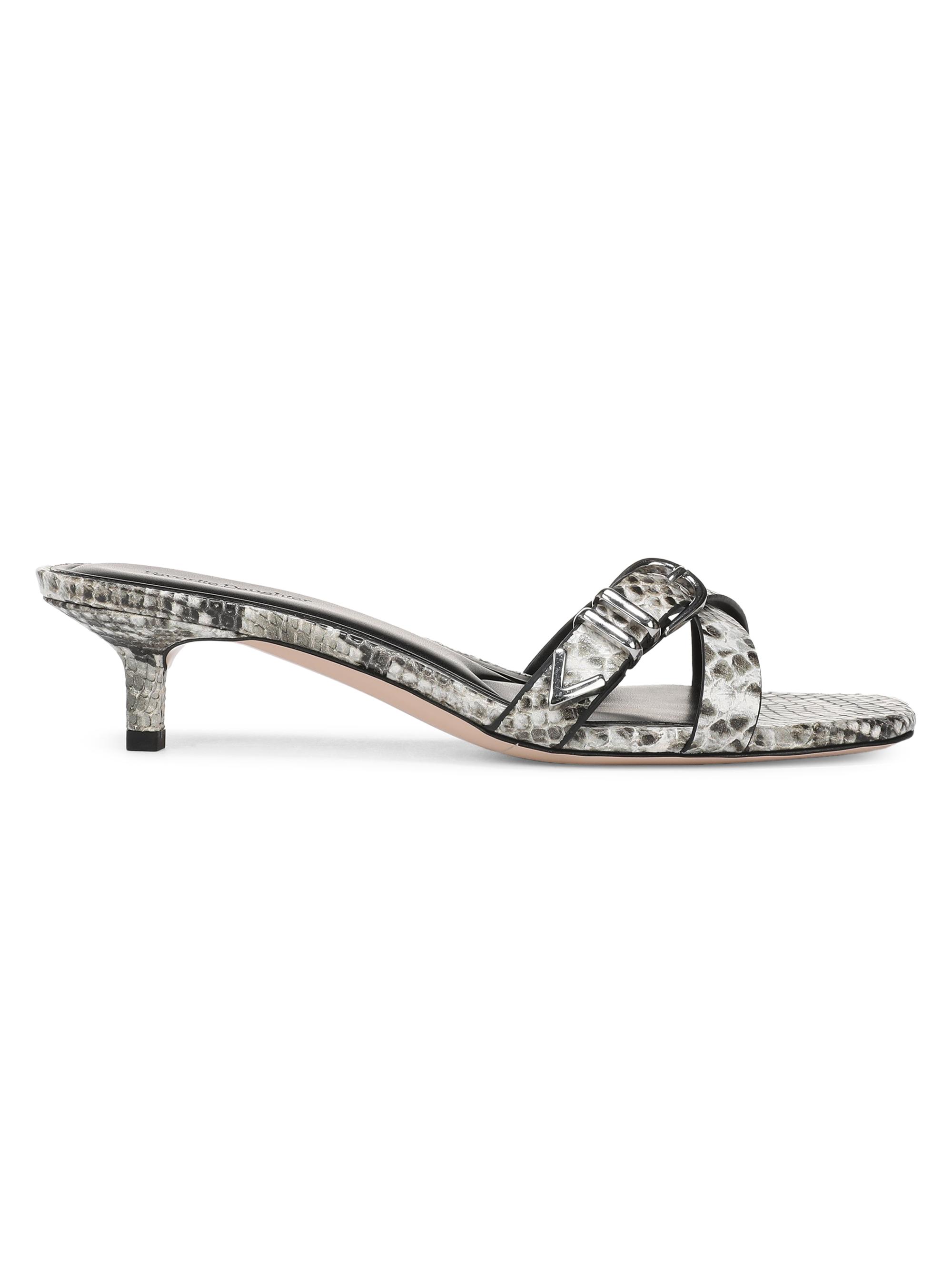 Favorite Daughter Women's Shiloh 40MM Snakeskin-Embossed Leather Sandals - Roccia