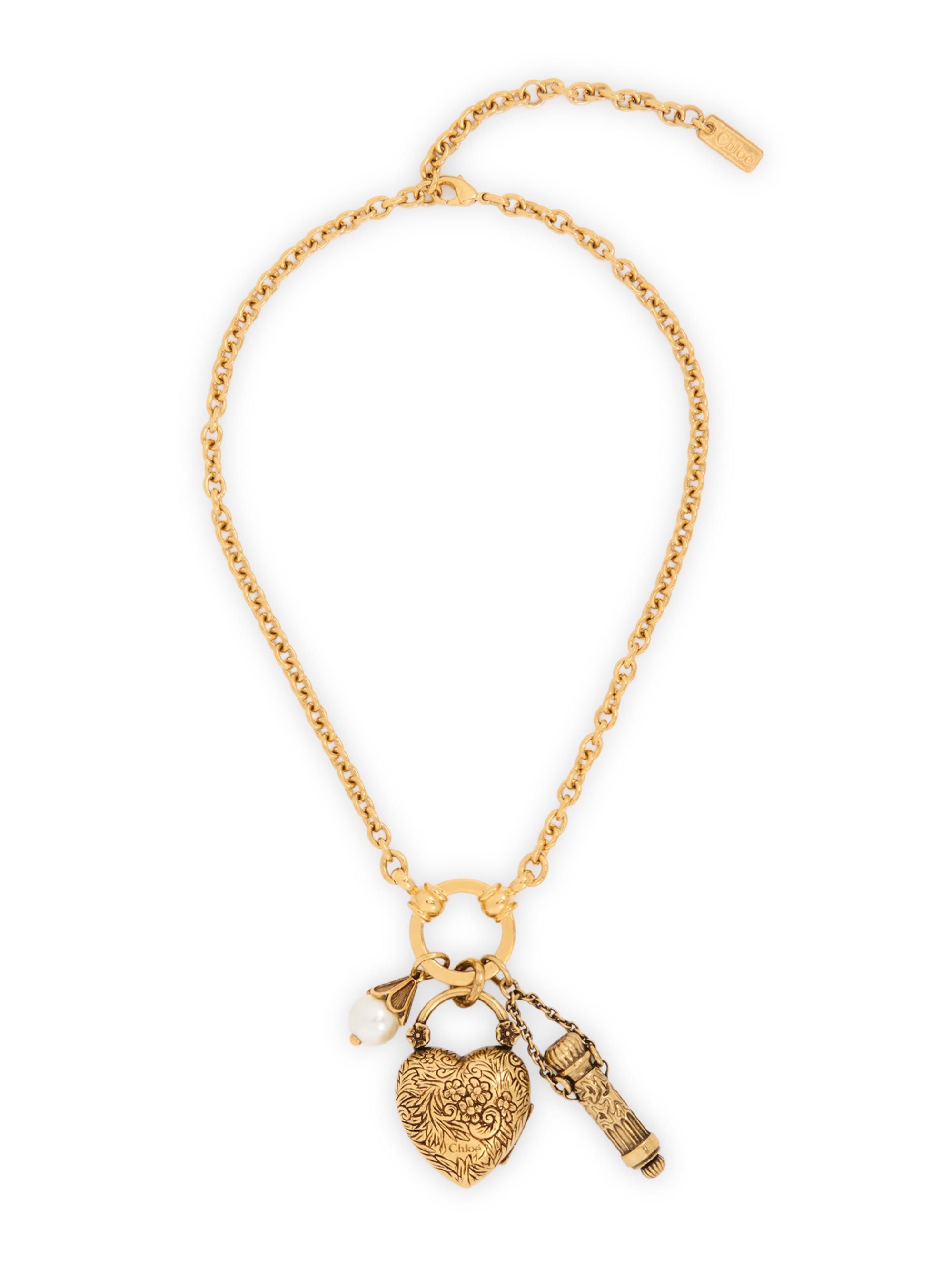 Chloé Women's Victorian Goldtone Chain Necklace - Vintage Gold