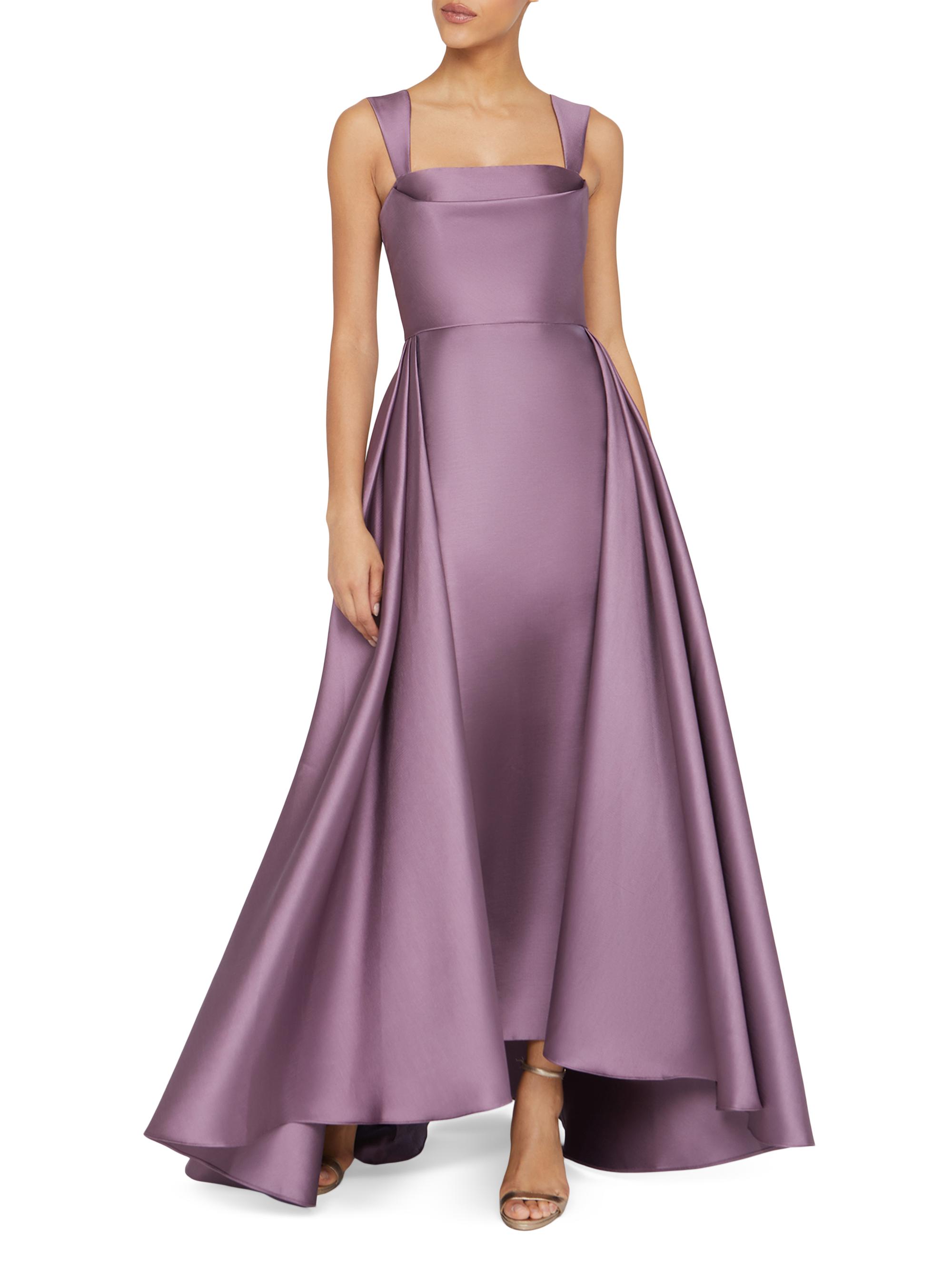 Theia Zendaya Satin High-Low Gown | Saks Fifth Avenue