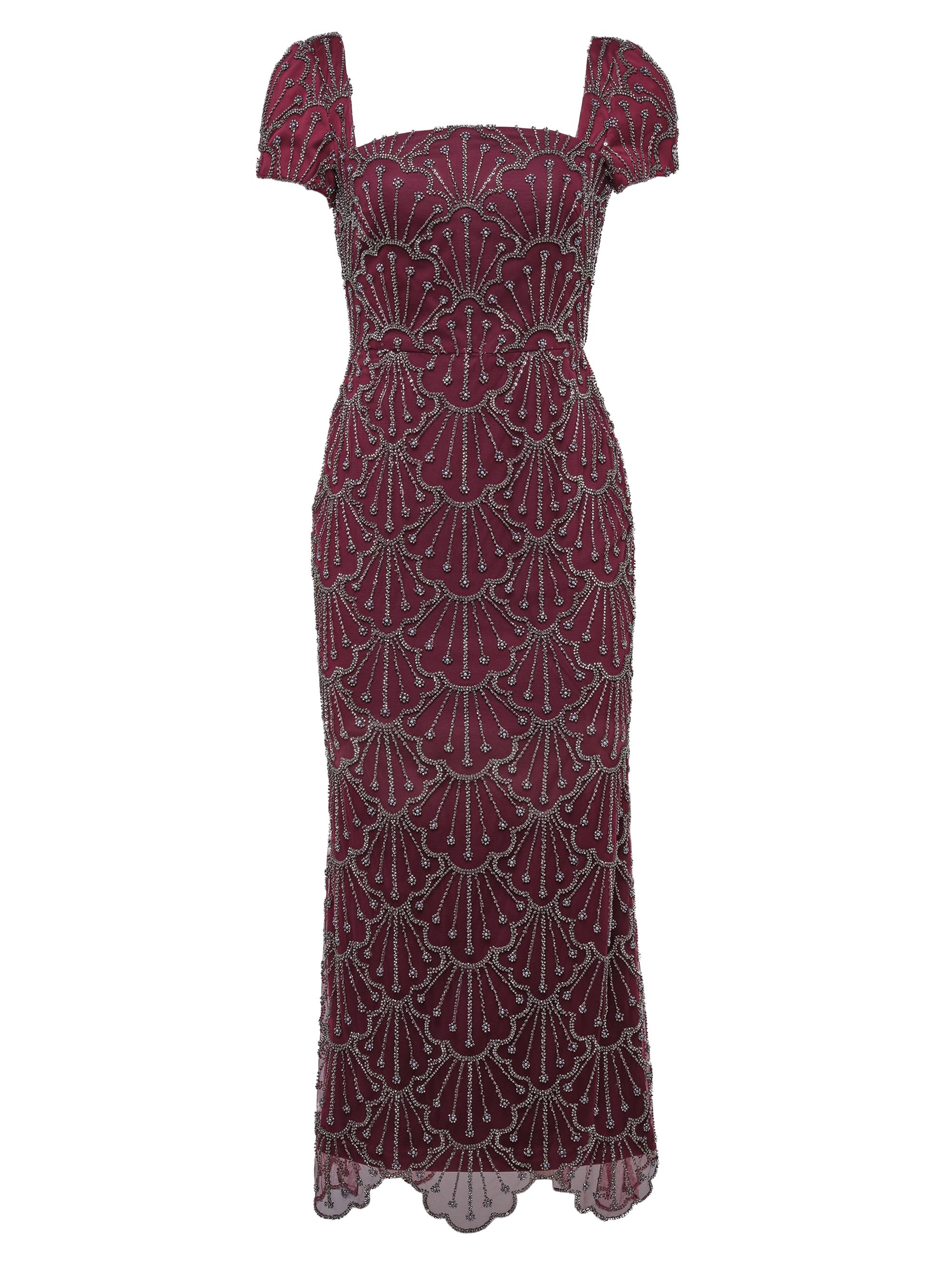 Theia Serena Beaded Cocktail Dress | Saks Fifth Avenue