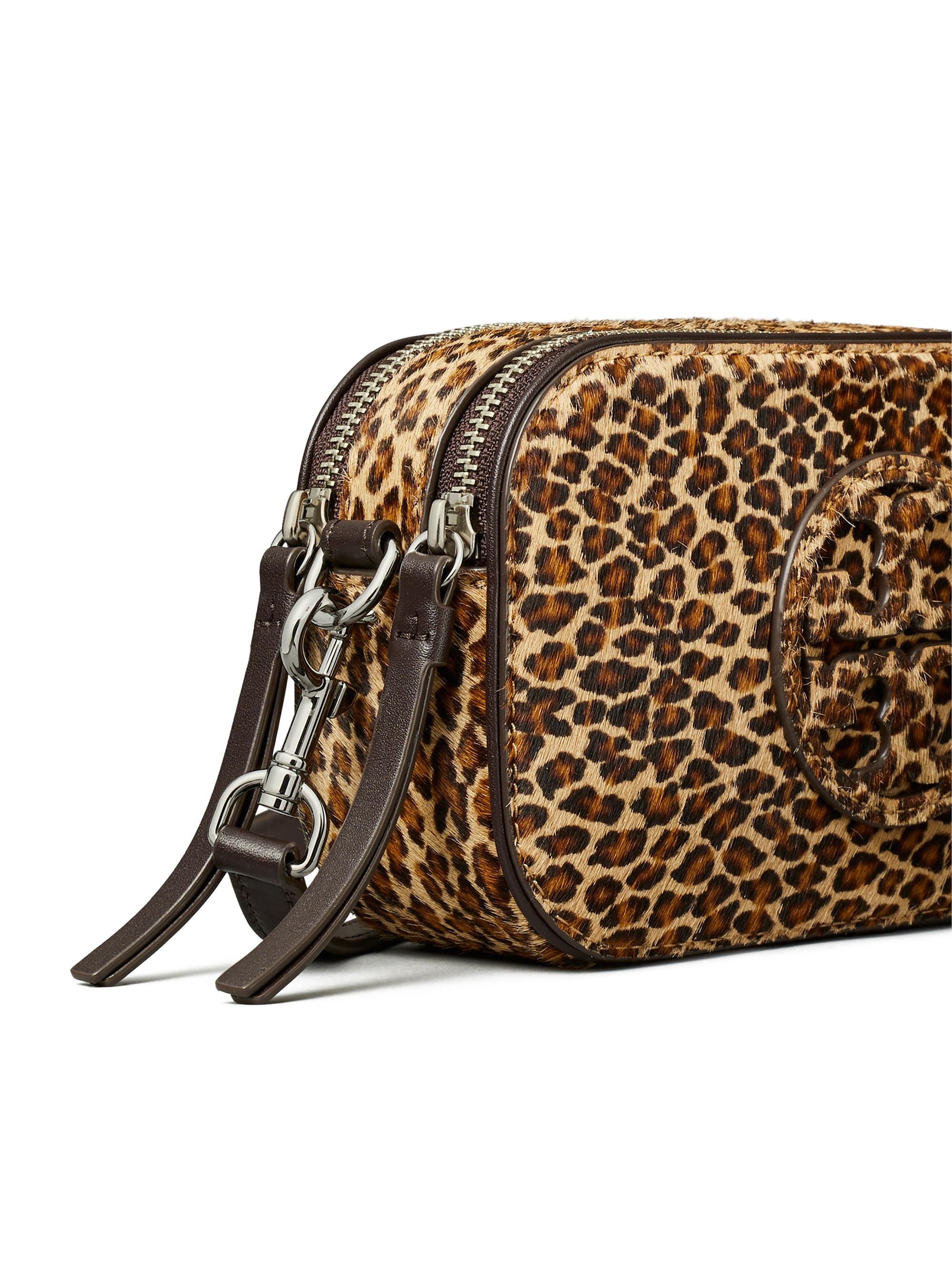 Tory Burch Miller Leopard-Print Calf Hair Crossbody Bag | Saks