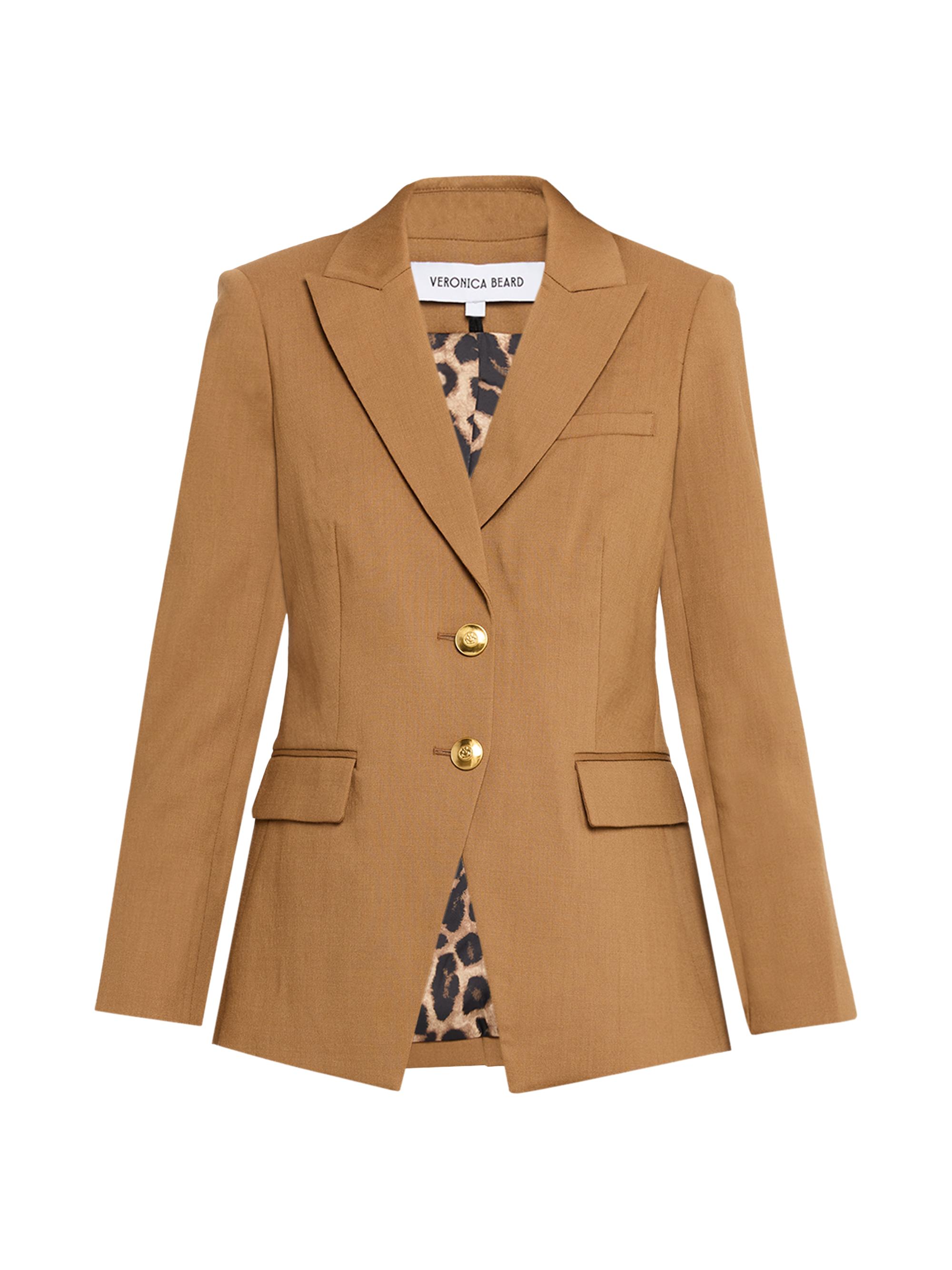 Veronica Beard Izara Stretch-Wool Dickey Jacket | Saks Fifth Avenue