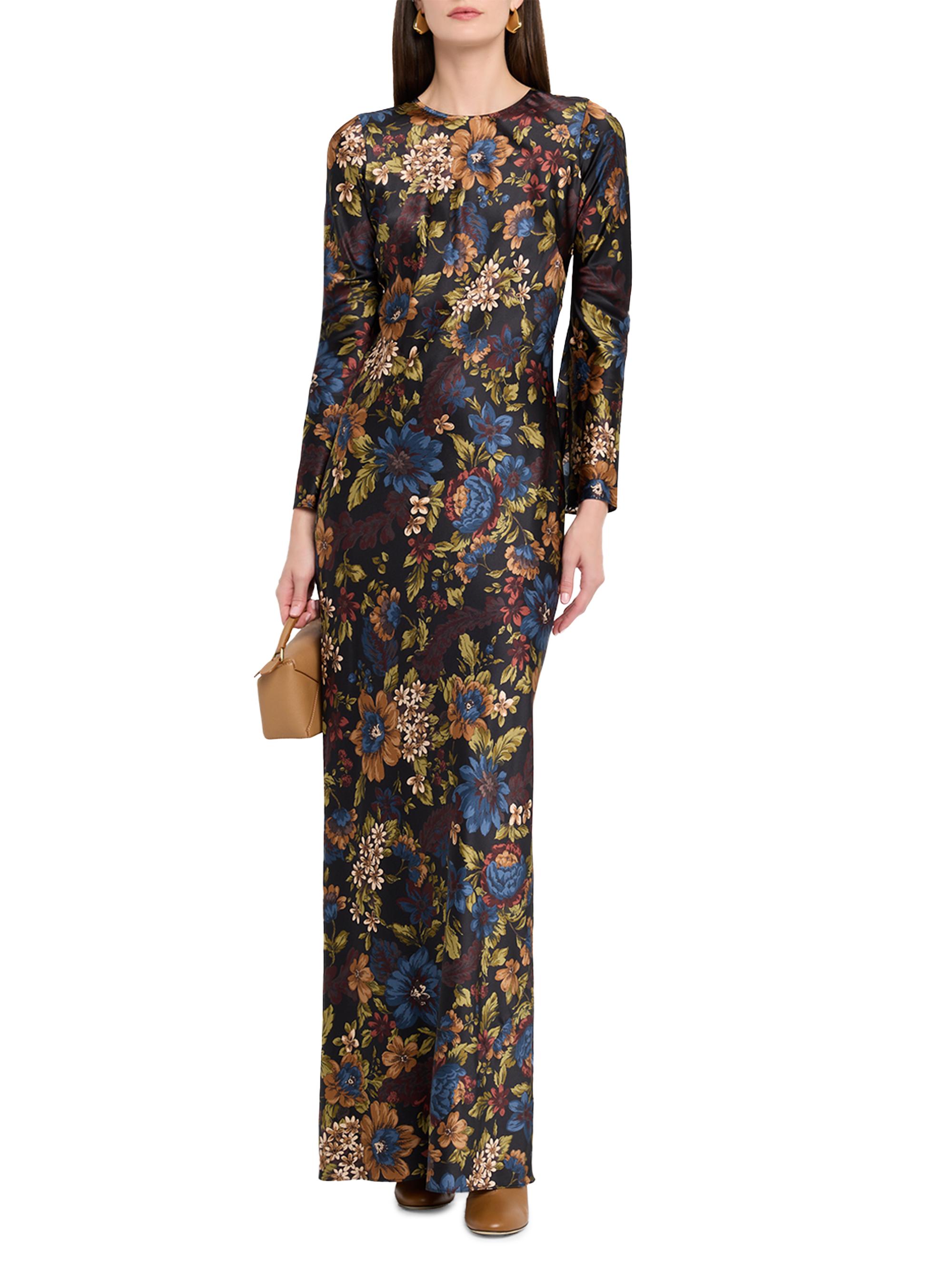 Veronica Beard Gemma Floral Silk-Blend Dress | Saks Fifth Avenue