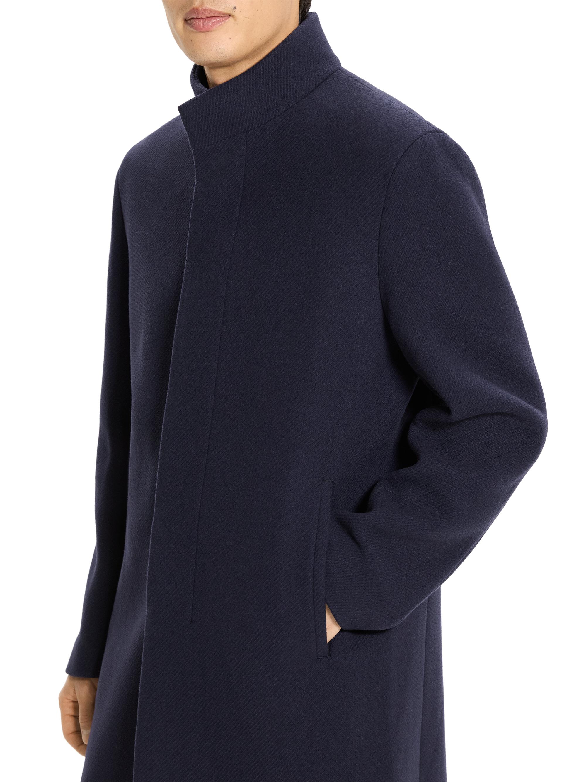 Theory Belvin Melton-Textured Wool-Blend Coat | Saks Fifth Avenue
