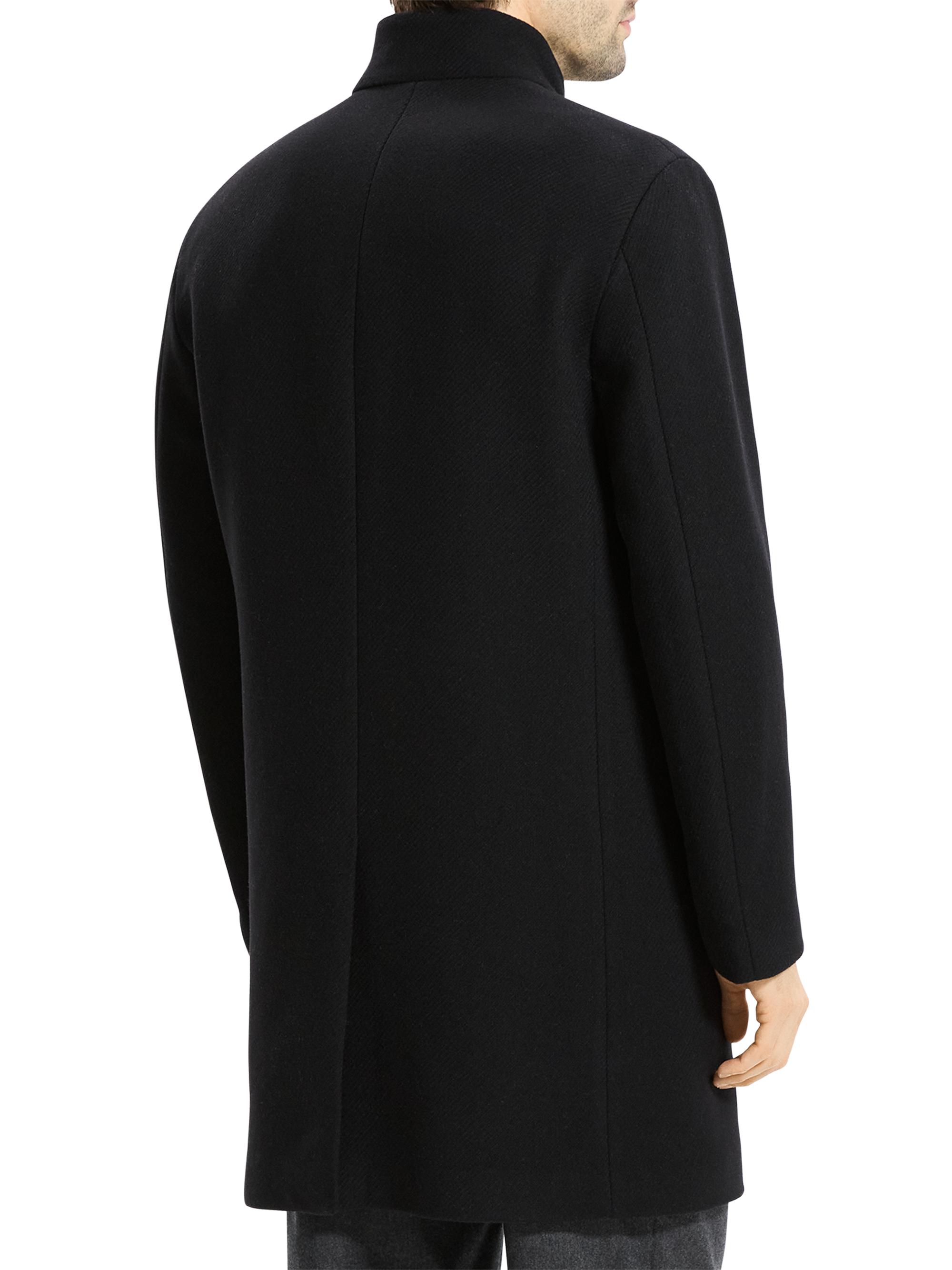 Theory Belvin Melton-Textured Wool-Blend Coat | Saks Fifth Avenue
