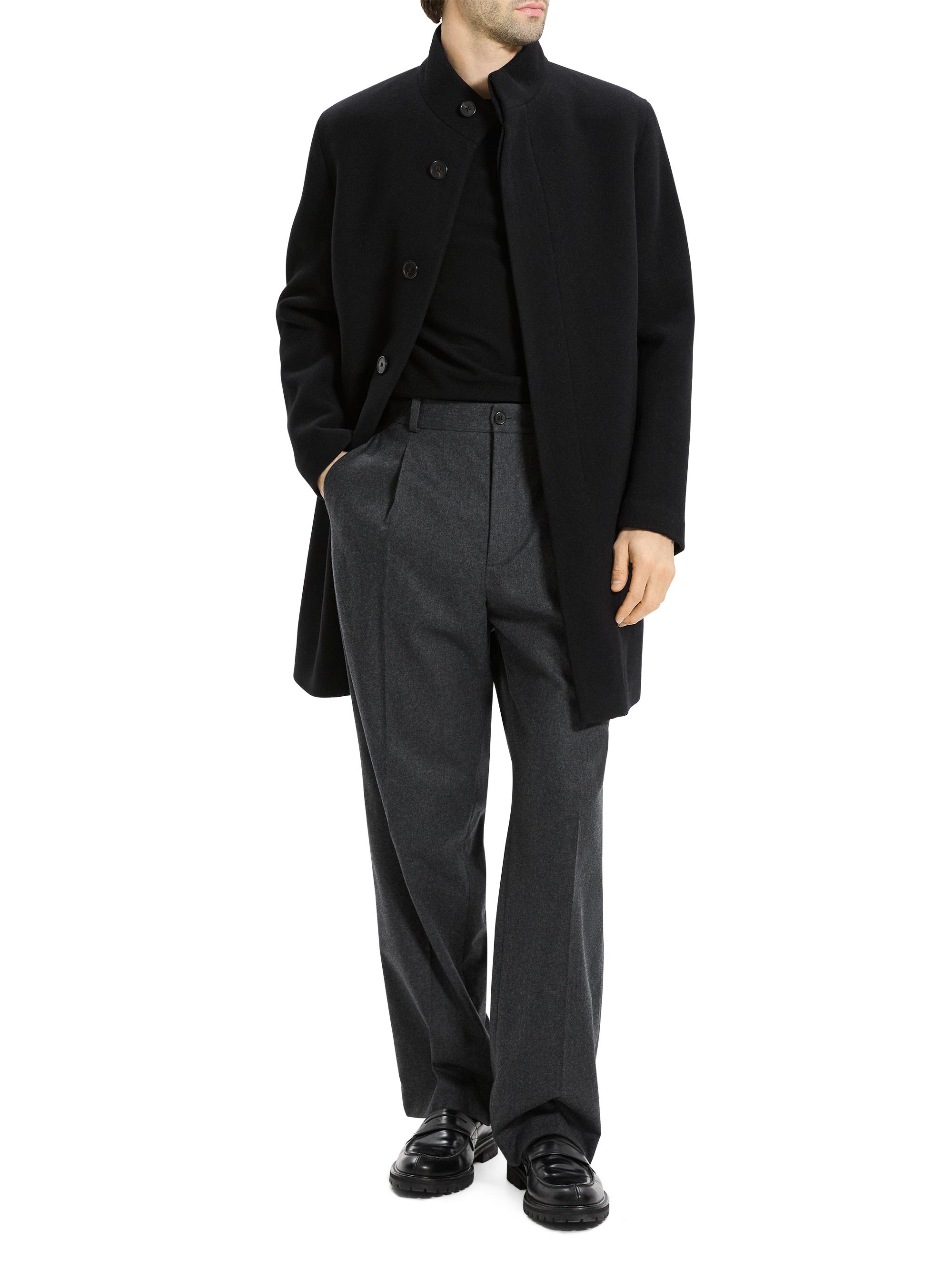 Theory Belvin Melton-Textured Wool-Blend Coat | Saks Fifth Avenue