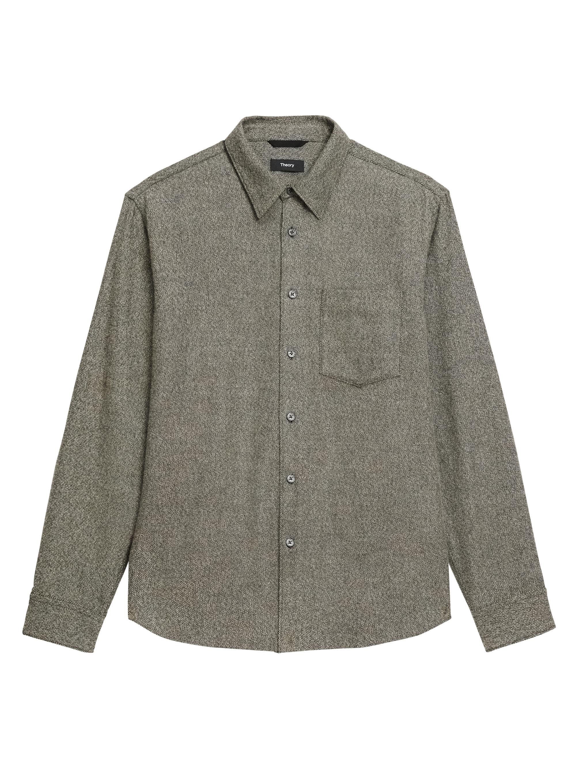 Theory Sylvain Structure Knit Shirt | Saks Fifth Avenue