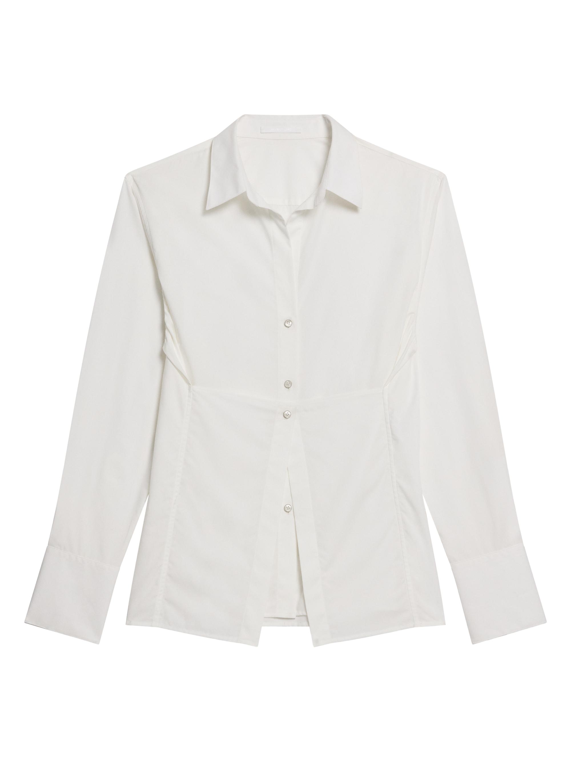 Helmut Lang Women's Apron Cotton Shirt - White
