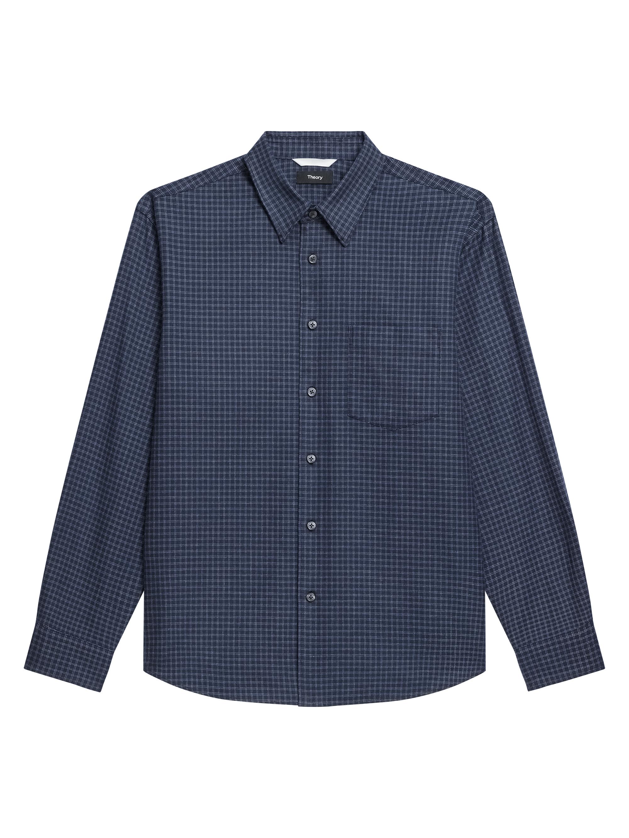 Theory Sylvain Structure Knit Shirt | Saks Fifth Avenue