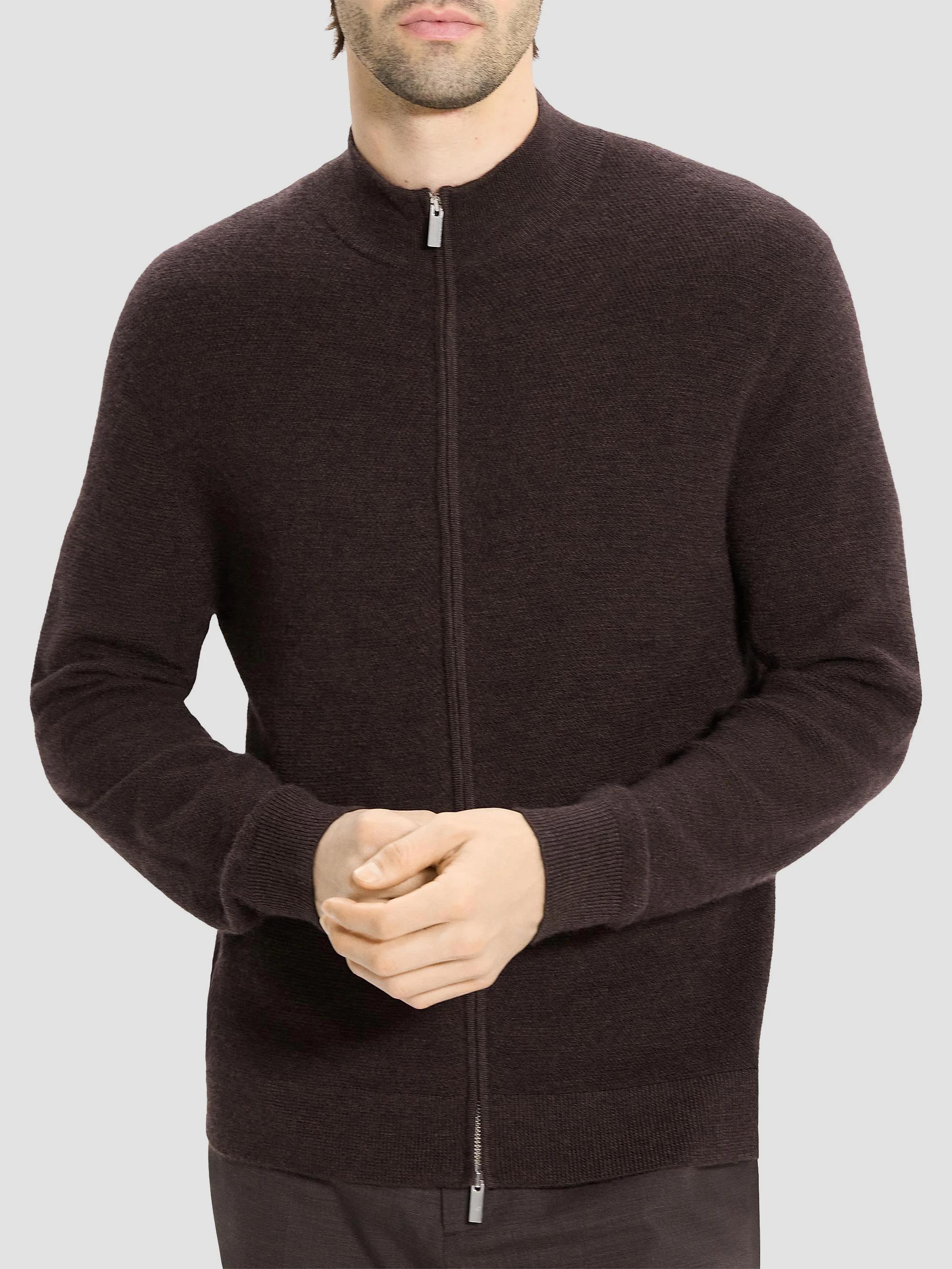 Theory Cashmere Zip-Front Sweater | Saks Fifth Avenue