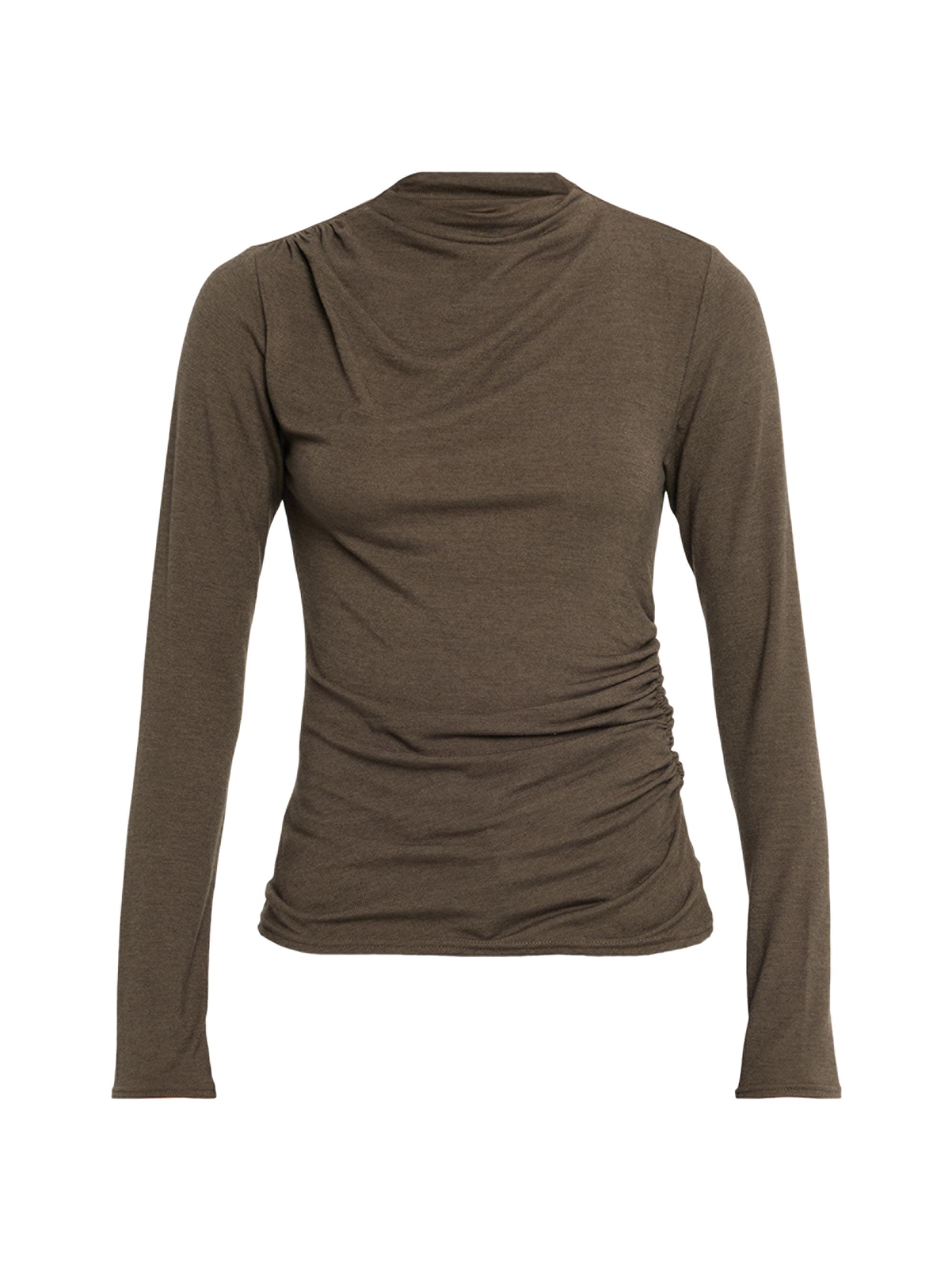 Rails Women's Joelle Ruched Long-Sleeve Top - Olive