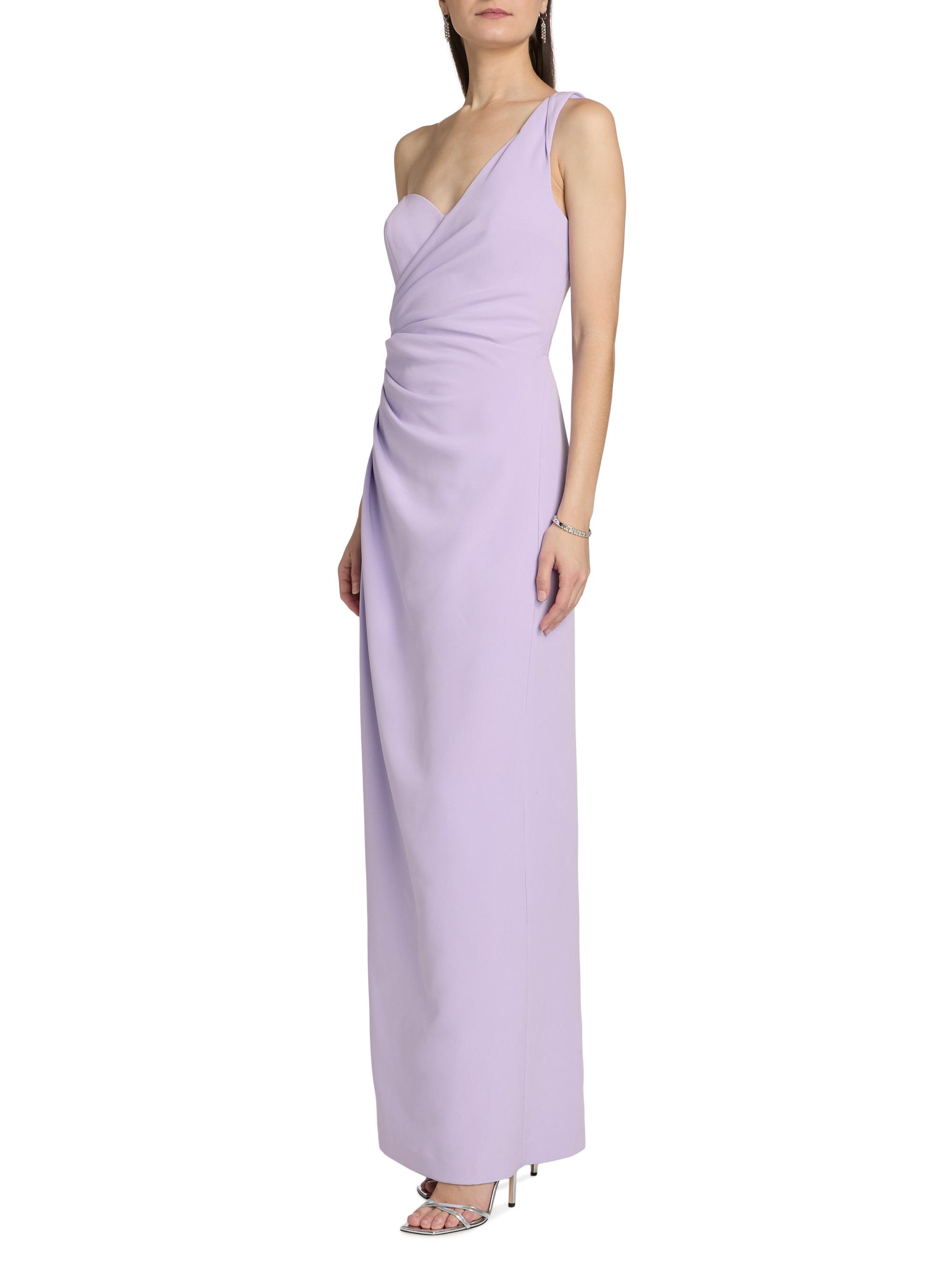 BCBGMAXAZRIA Saphira Twist One-Shoulder Gown | Saks Fifth Avenue