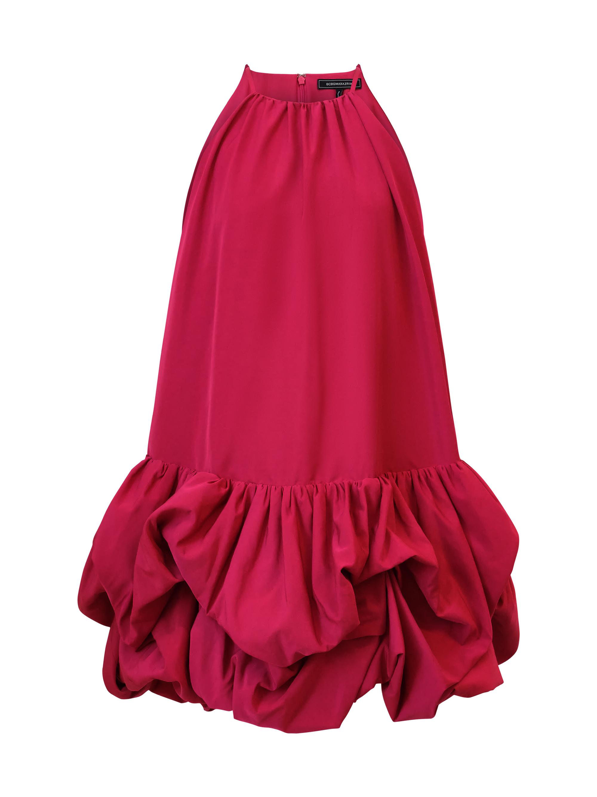 BCBGMAXAZRIA Women's Carmen Swing Ruffled Minidress - Granita