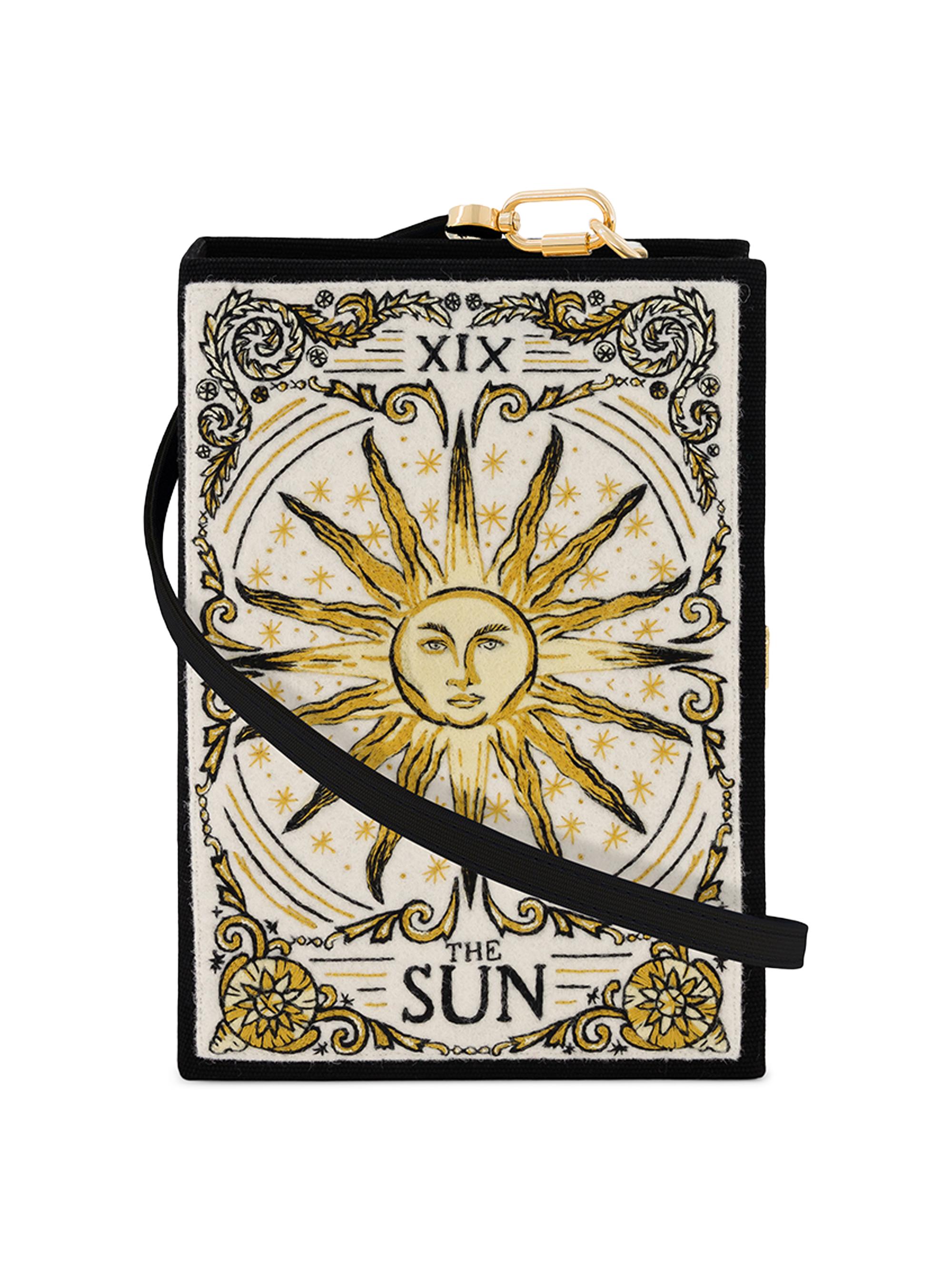 Olympia Le Tan Women's The Sun XIX Strapped Book Clutch - Black