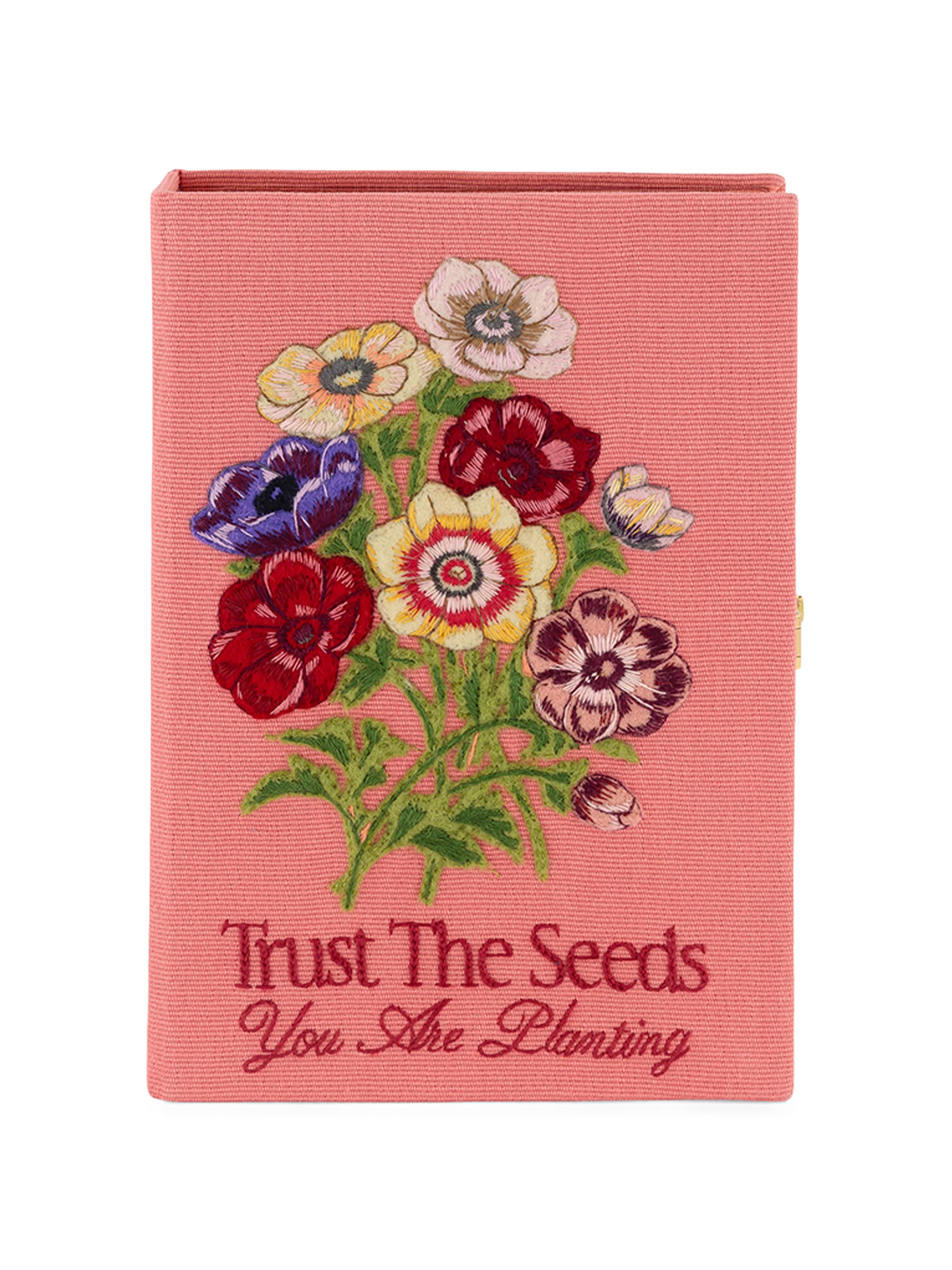 Olympia Le Tan Women's Trust The Seeds Book Clutch - Blush