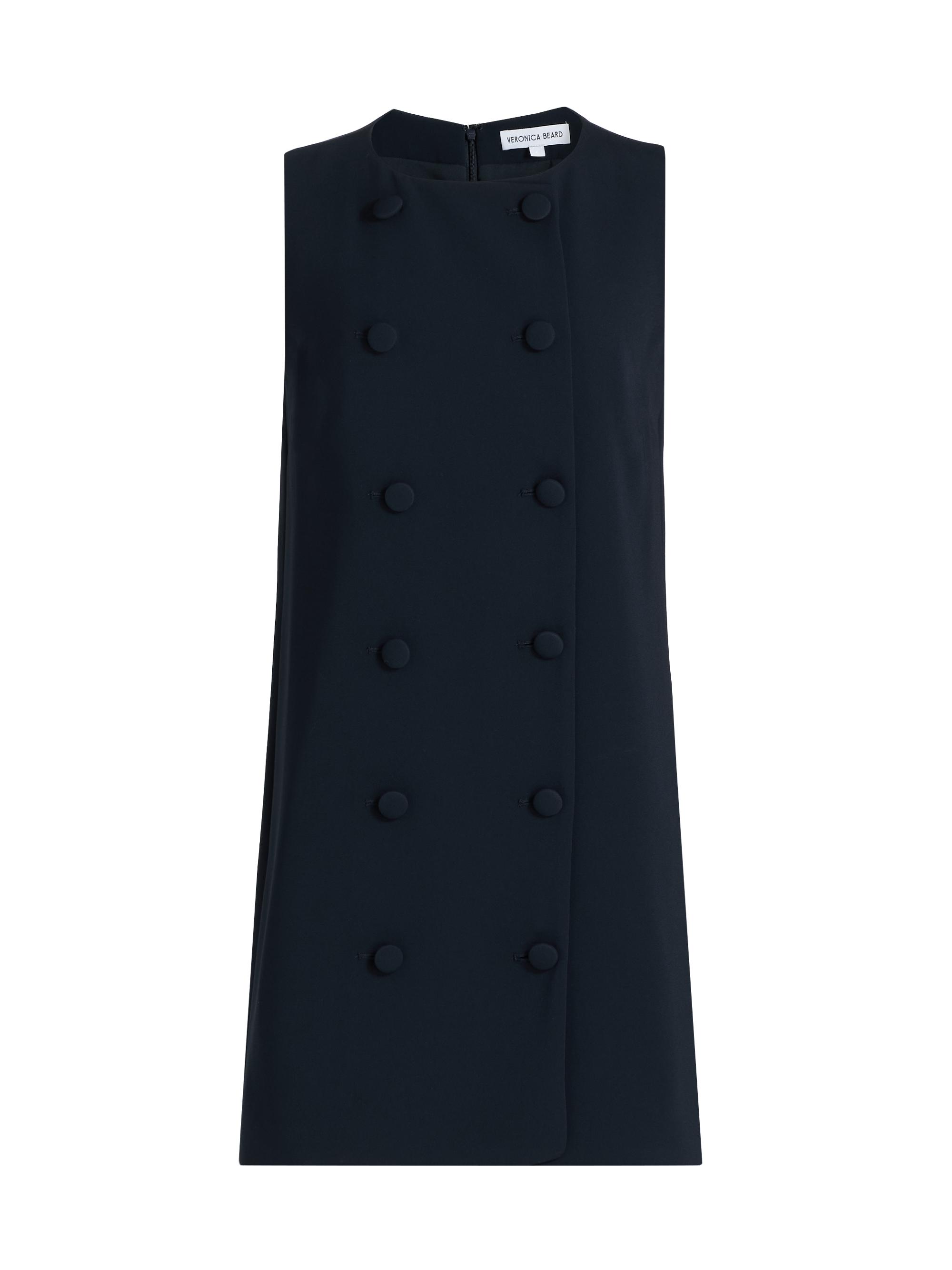 Alayah Double-Breasted Shift Minidress