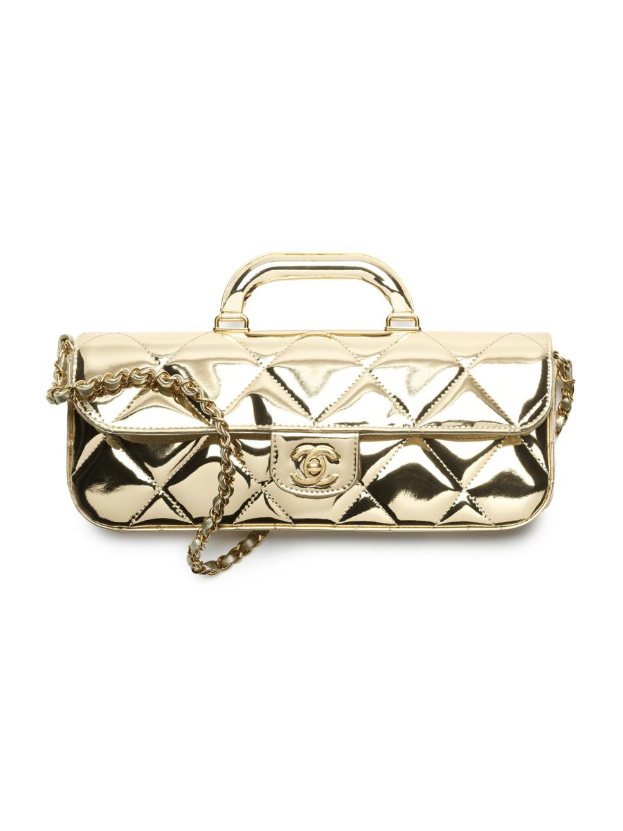 CHANEL ​LARGE FLAP BAG WITH TOP HANDLE | Saks Fifth Avenue